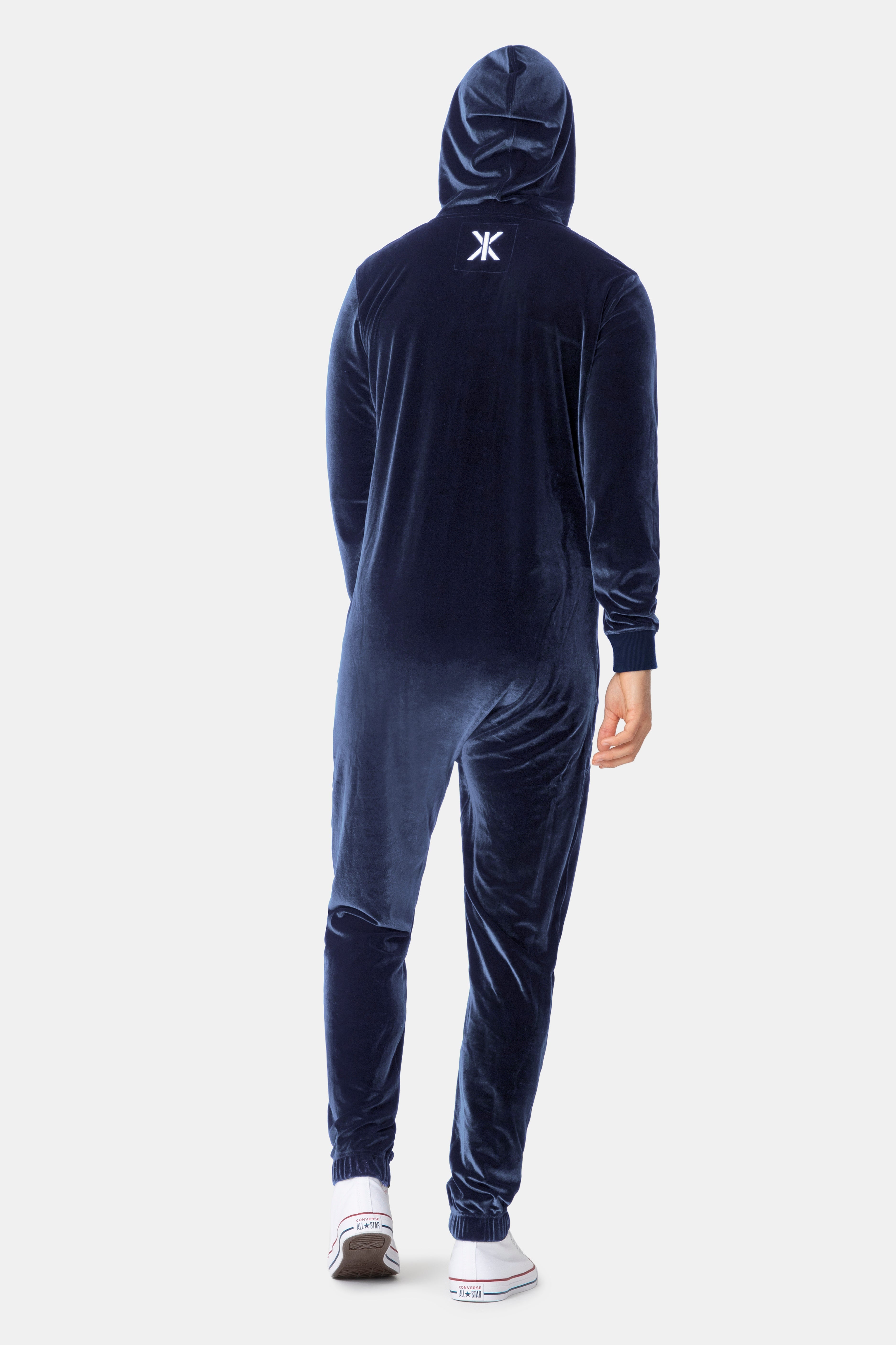 Original Velour Jumpsuit Navy