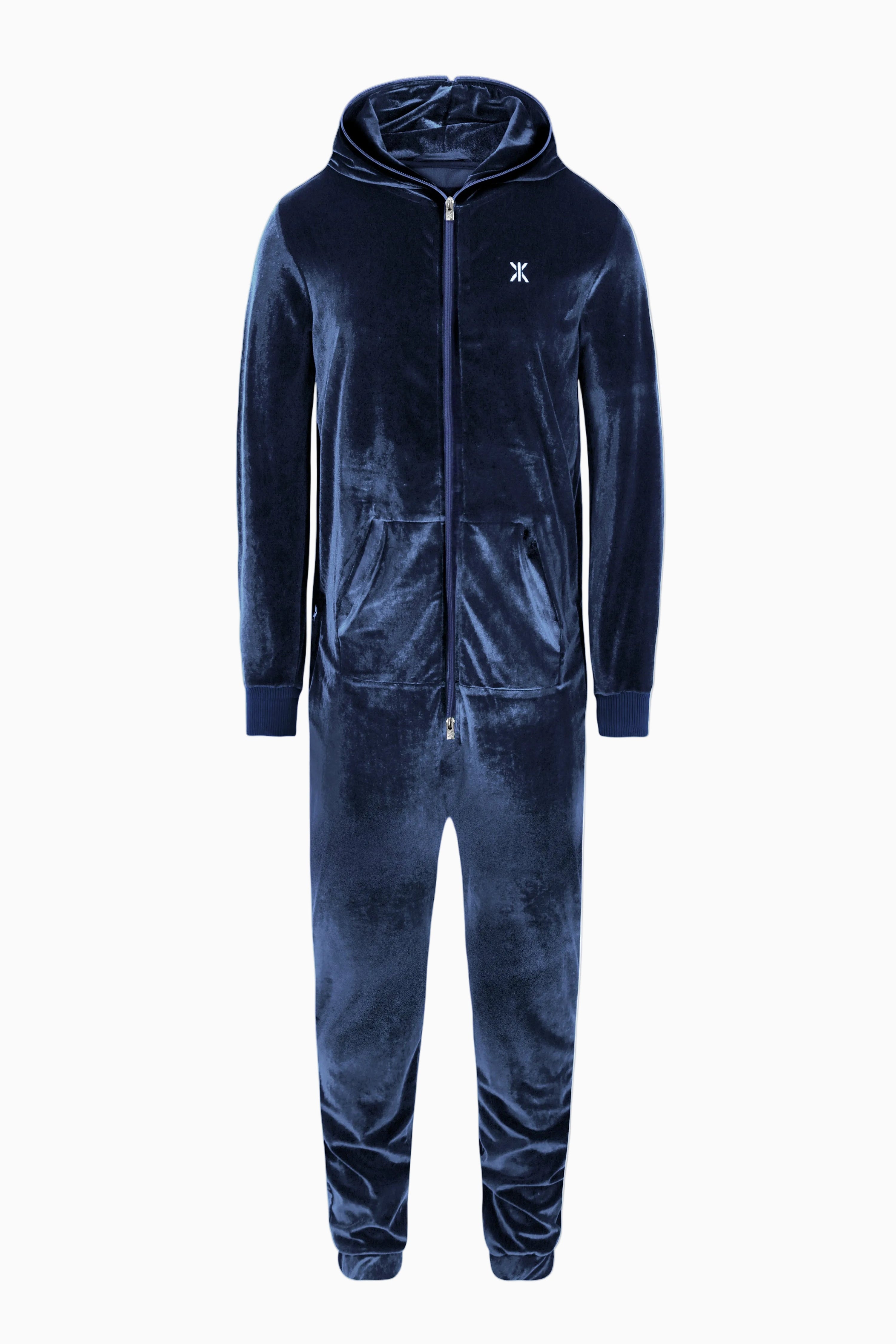 Original Velour Jumpsuit Navy