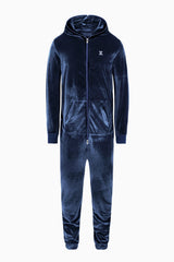 Original Velour Jumpsuit | Navy