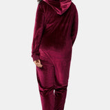 Original Velour Jumpsuit Red
