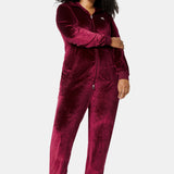 Original Velour Jumpsuit Red