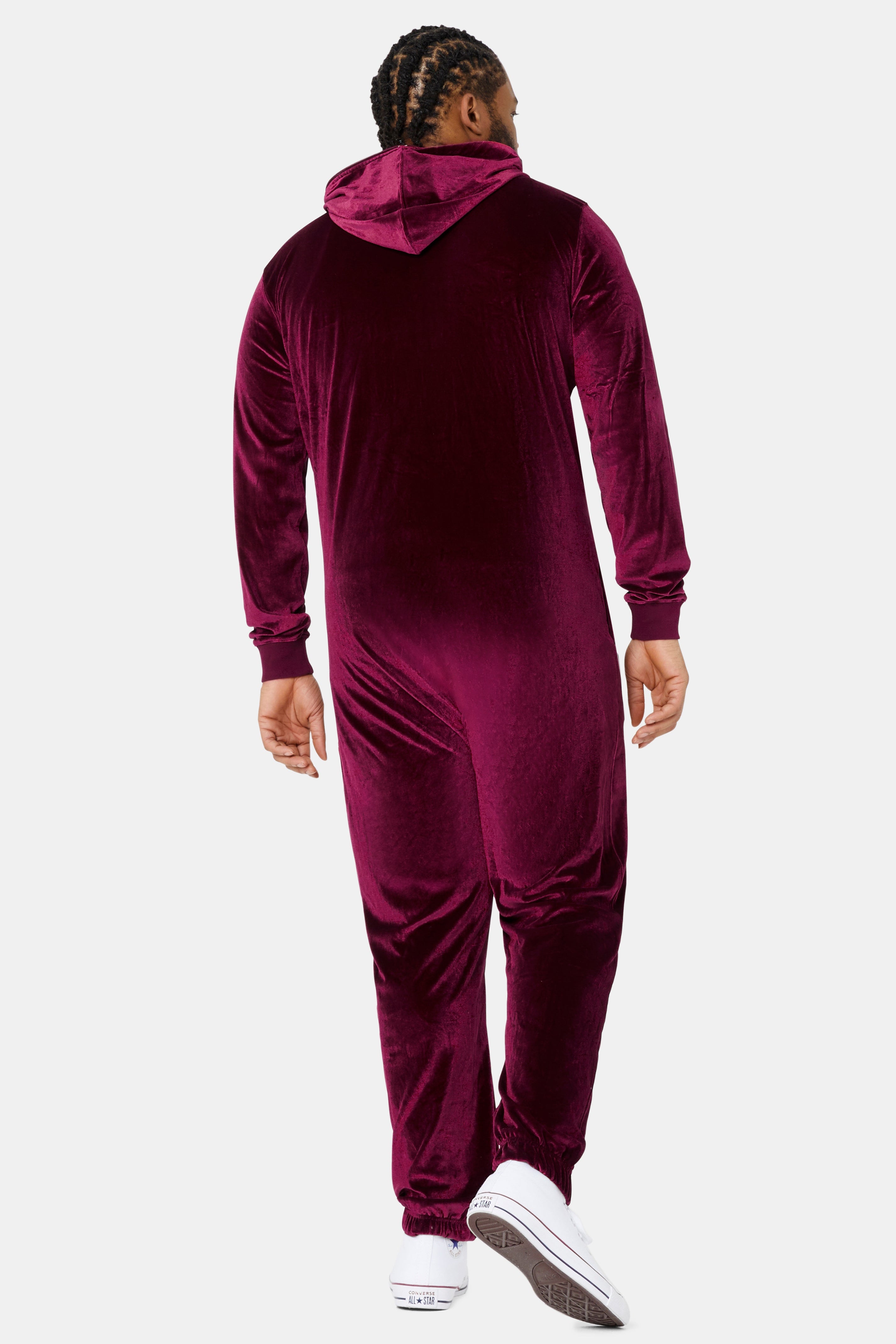Original Velour Jumpsuit Red