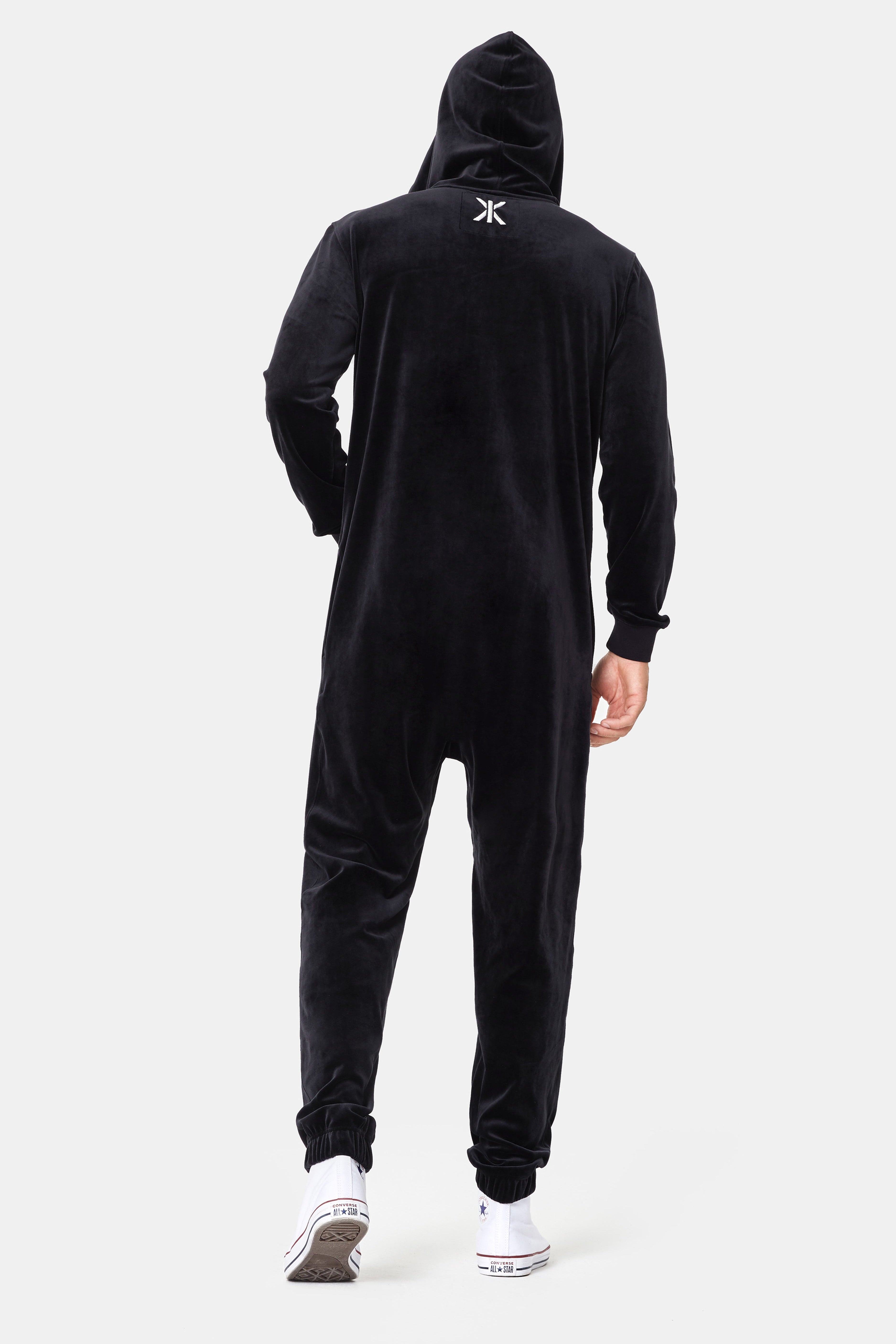 Original Velvet Jumpsuit Black