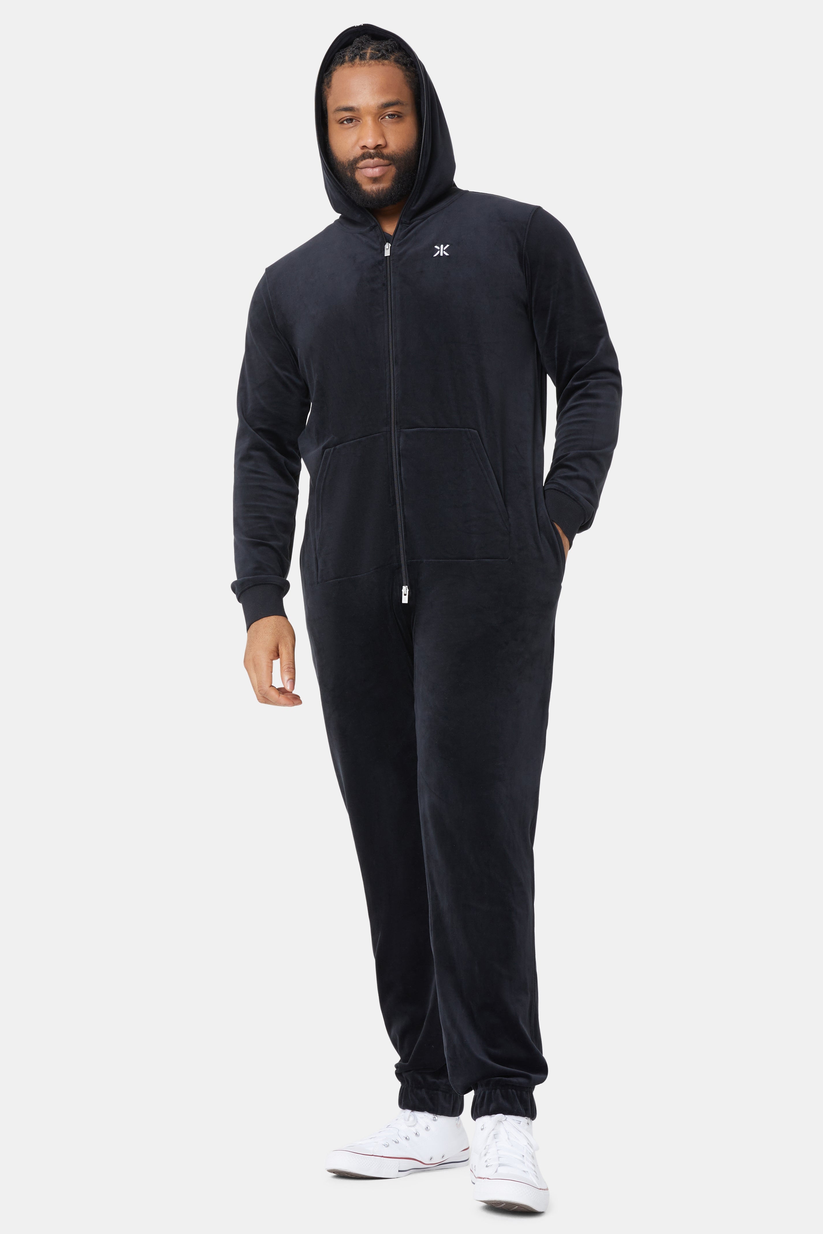 Original Velvet Jumpsuit Black