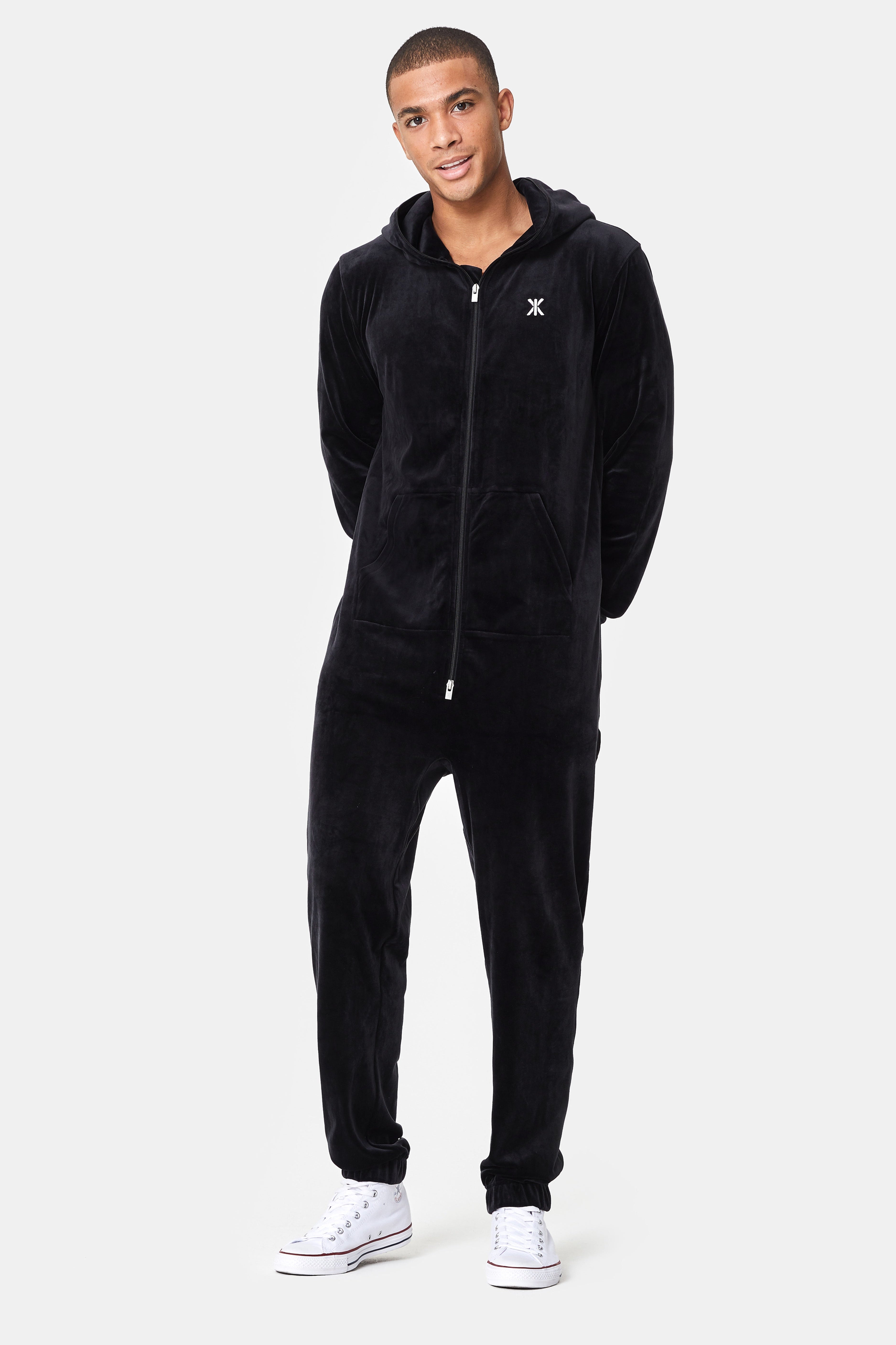 Original Velvet Jumpsuit Black