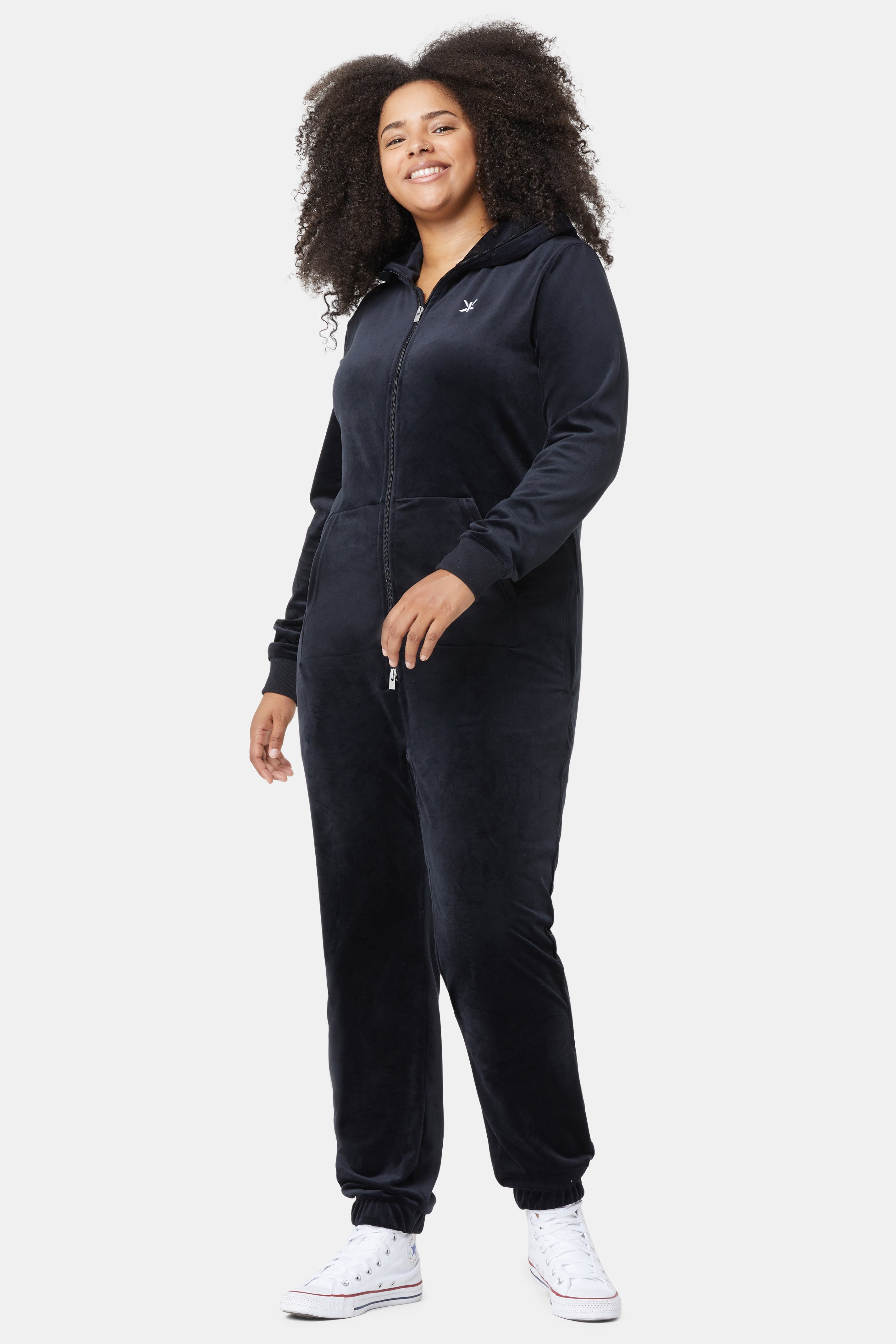Original Velvet Jumpsuit Black