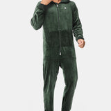Original Velvet Jumpsuit Green