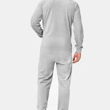 Original Velvet Jumpsuit Light Grey