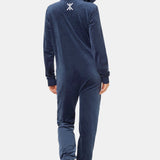 Original Velvet Jumpsuit Navy