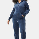 Original Velvet Jumpsuit Navy