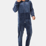 Original Velvet Jumpsuit Navy