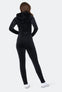Original Velvet Fitted Jumpsuit Black