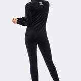 Original Velvet Fitted Jumpsuit Black