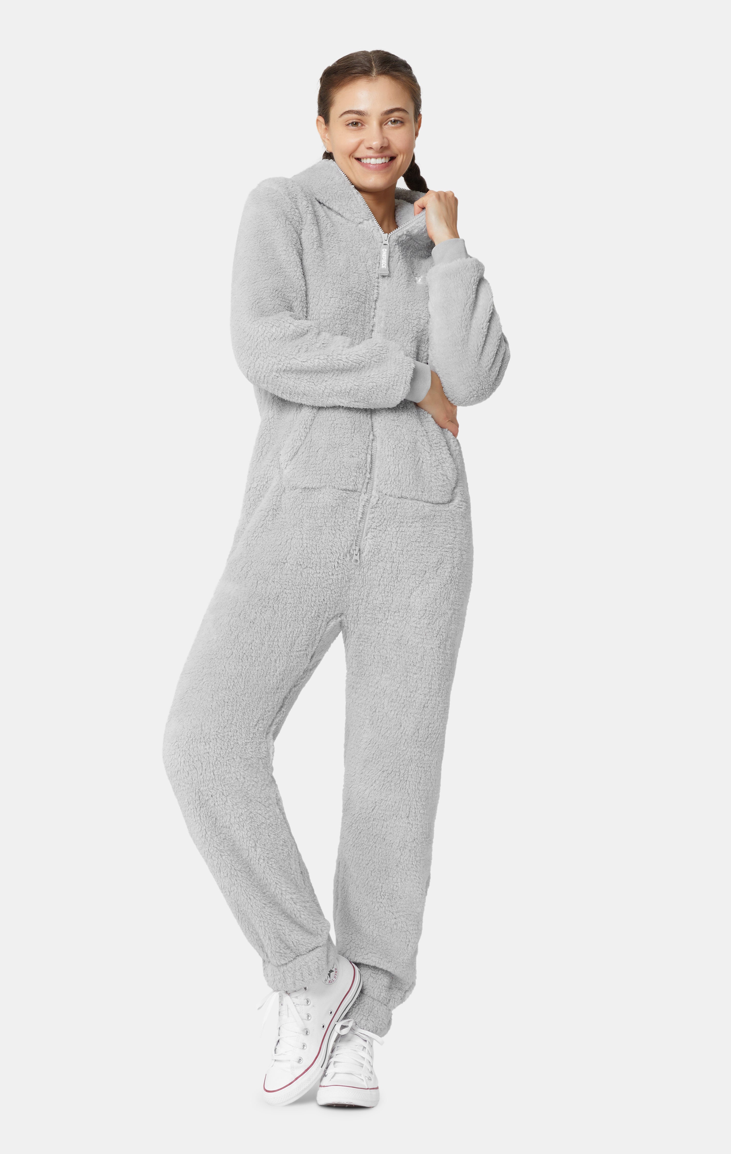 The Puppy Jumpsuit Light Grey