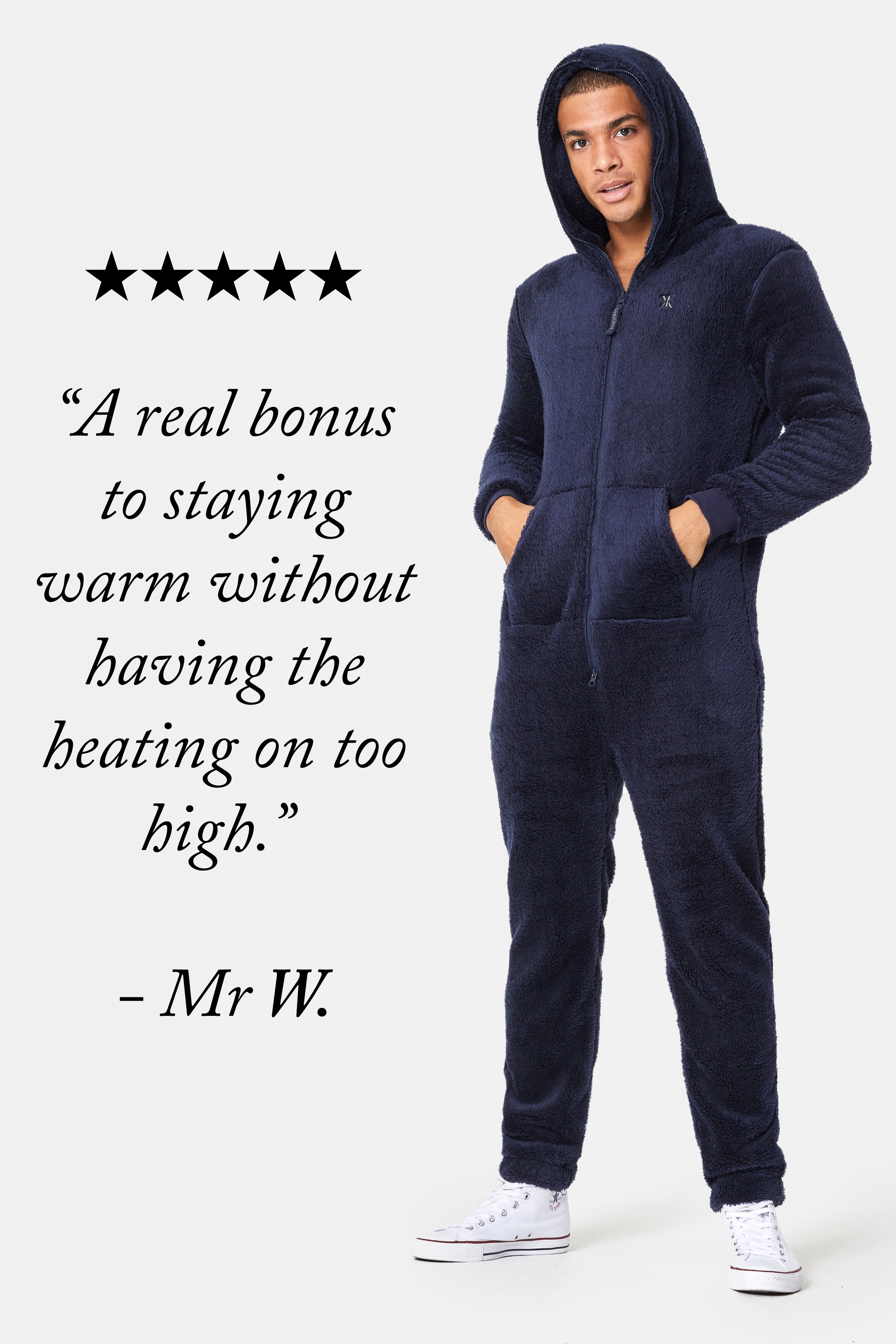 The Puppy Jumpsuit Navy