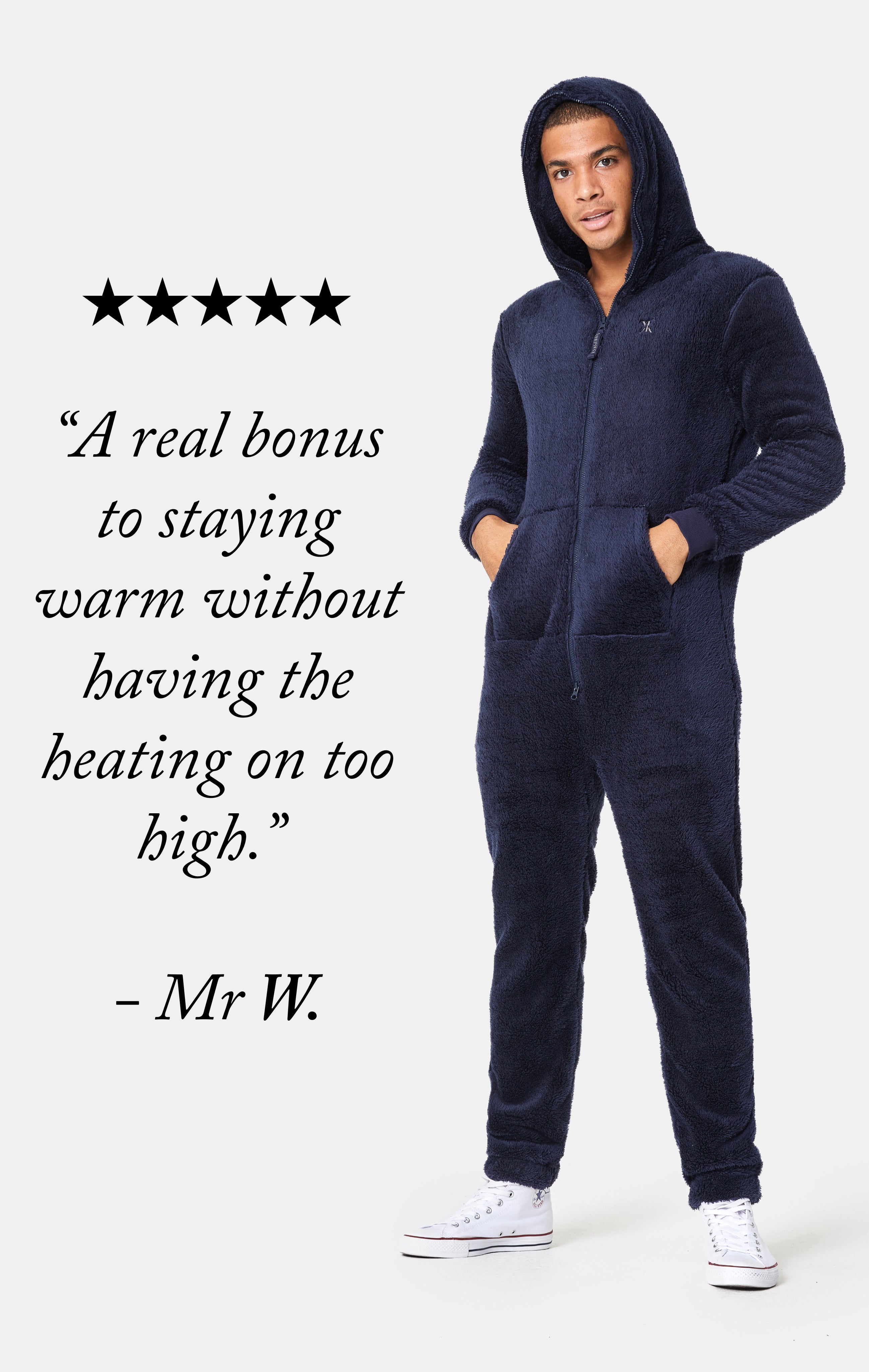 The Puppy Jumpsuit Navy