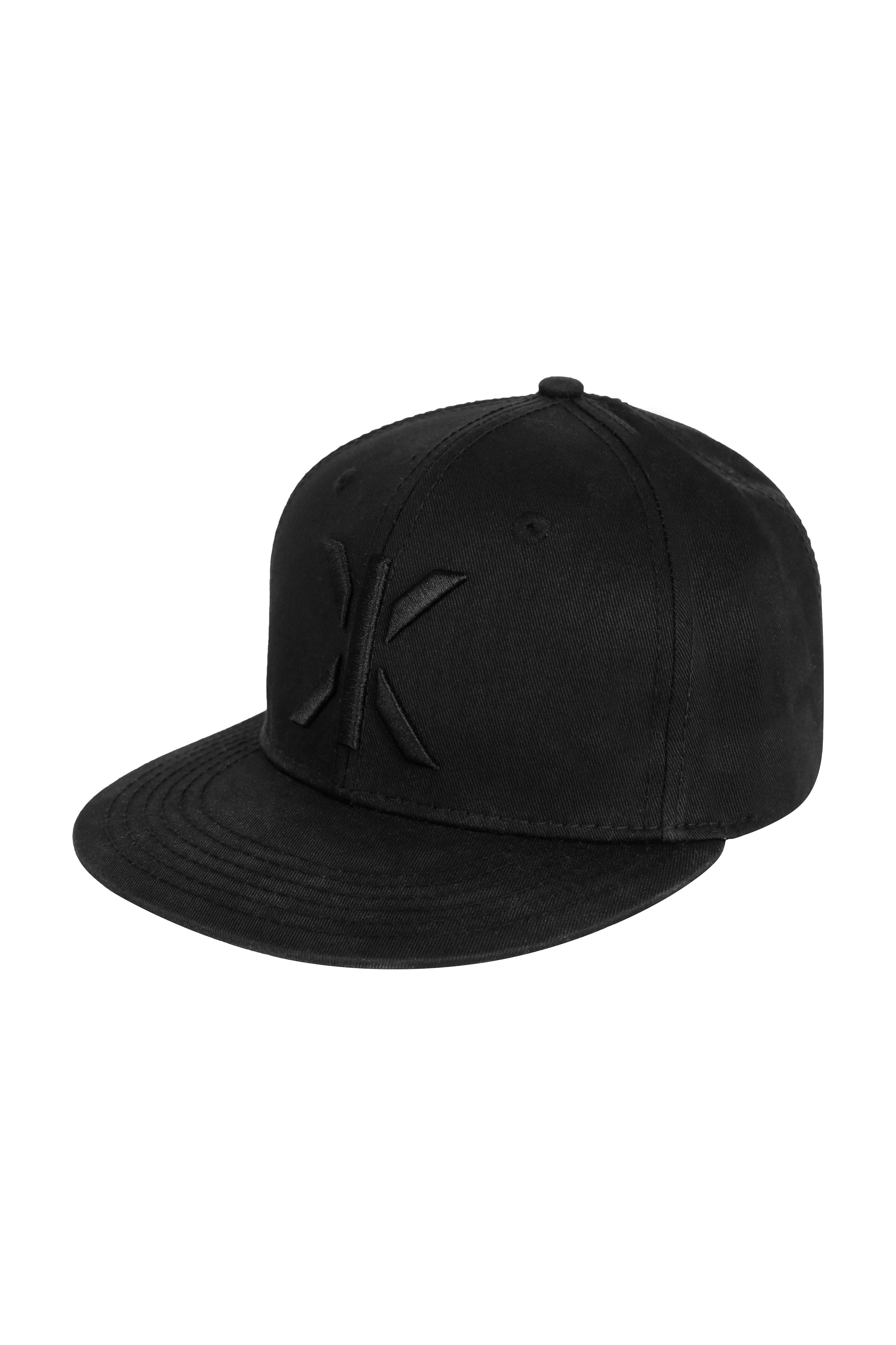 Logo Cap Snapback Black