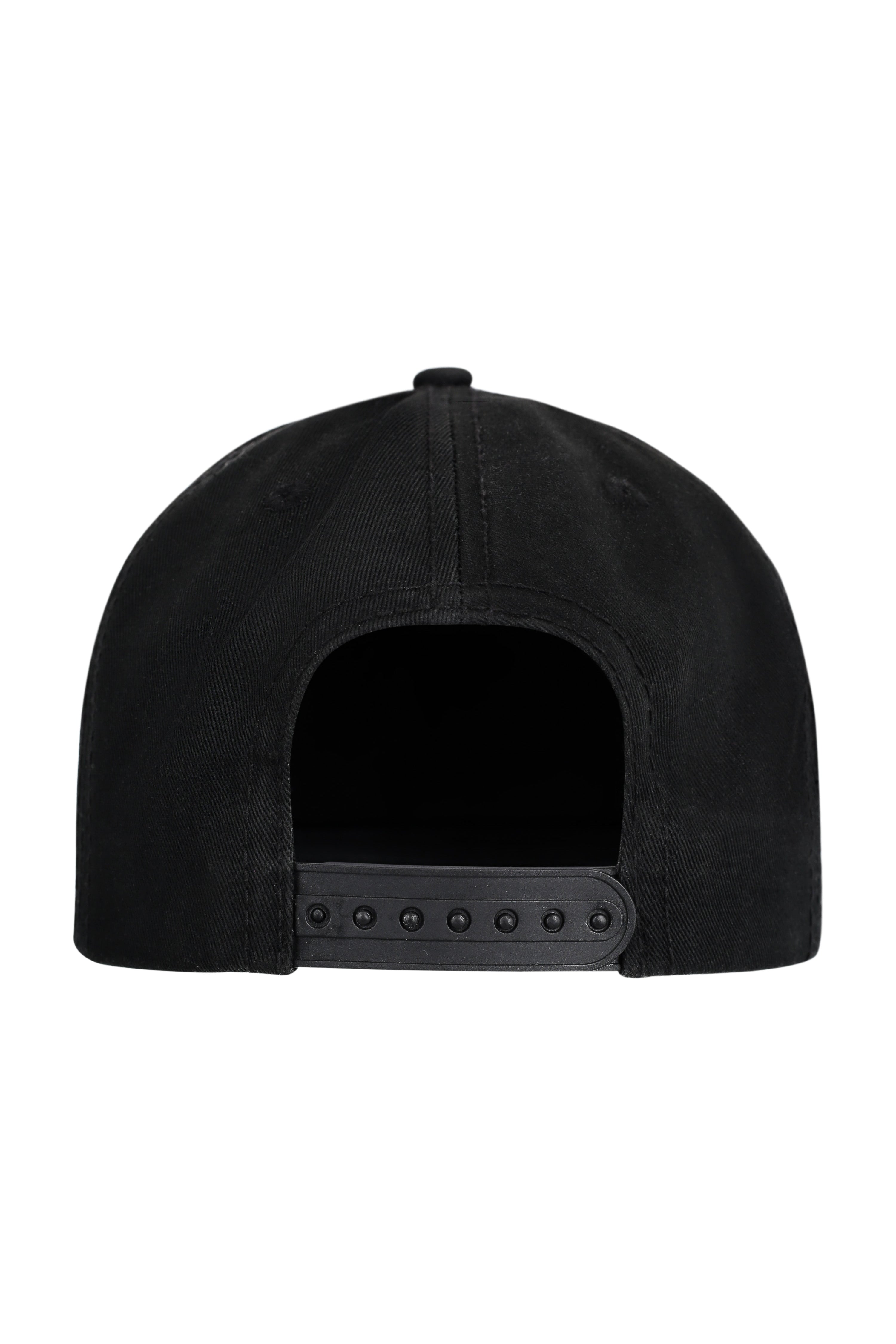 Logo Cap Snapback Black