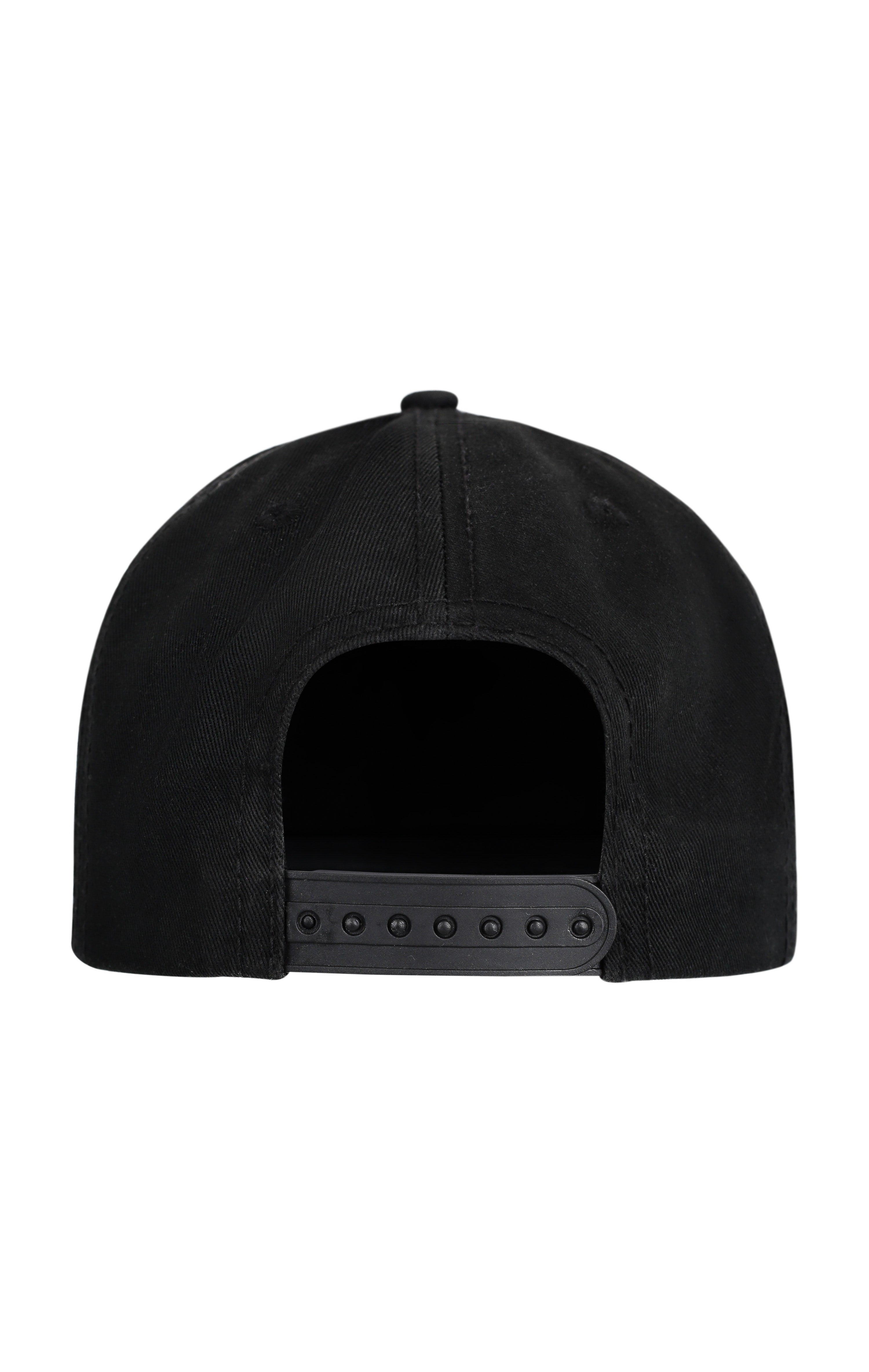 Logo Cap Snapback Black