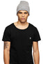 Raw Beanie Grey Melange