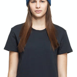Raw Beanie Stain Blue Melange