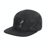 Reflective 5 Panel Cap Black