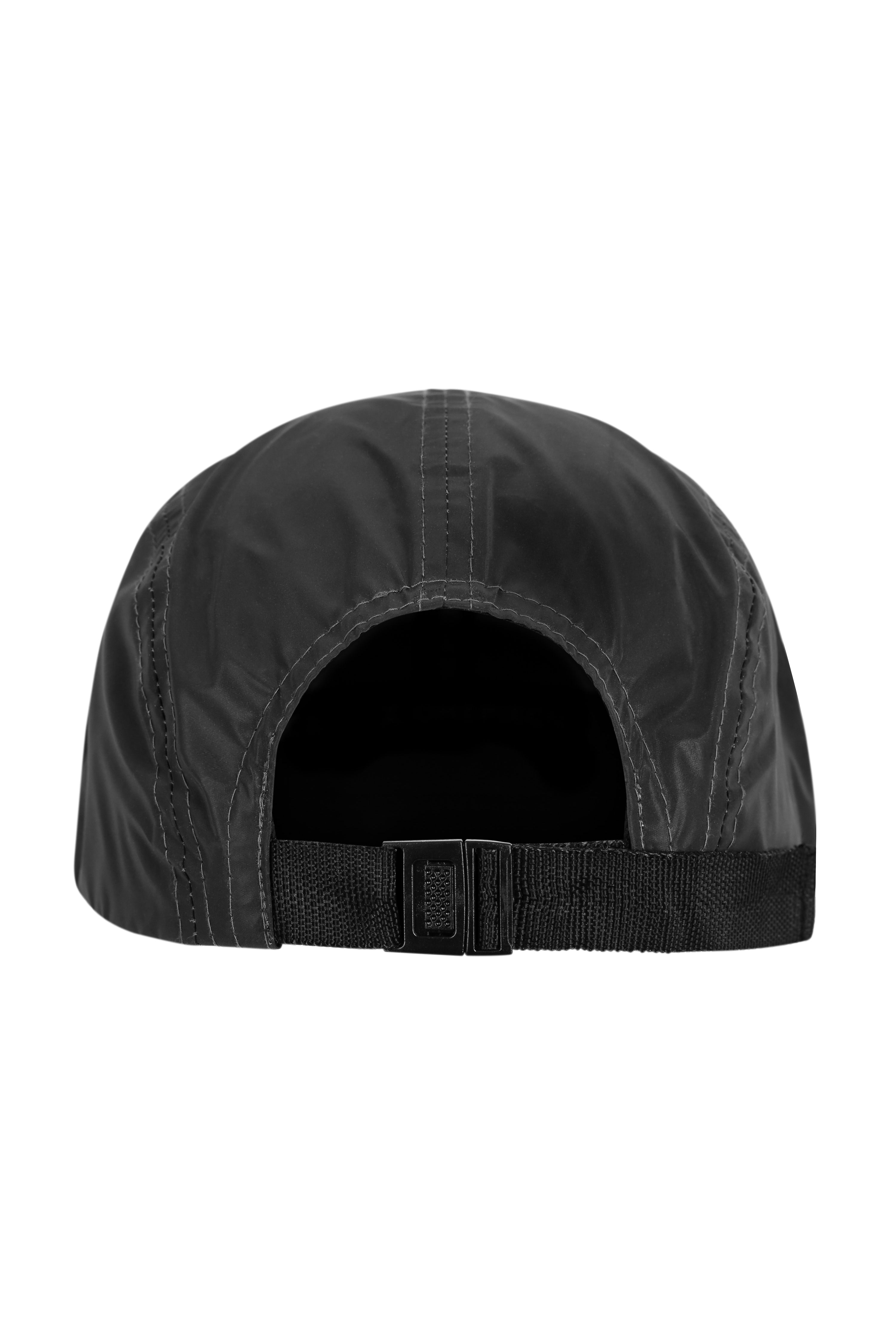 Reflective 5 Panel Cap Black