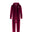 Velour Kids Jumpsuit Red