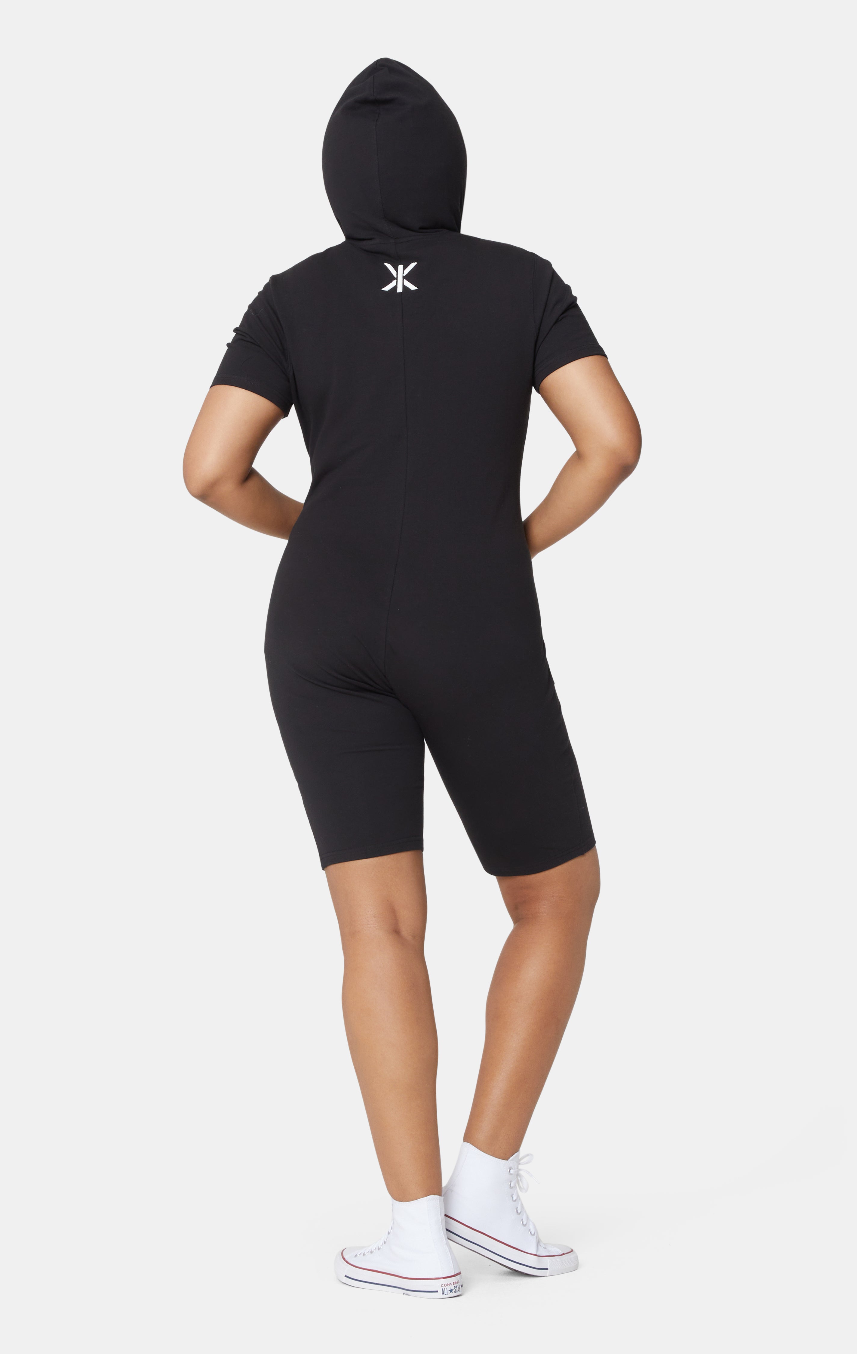 Original Fitted Short Jumpsuit Black