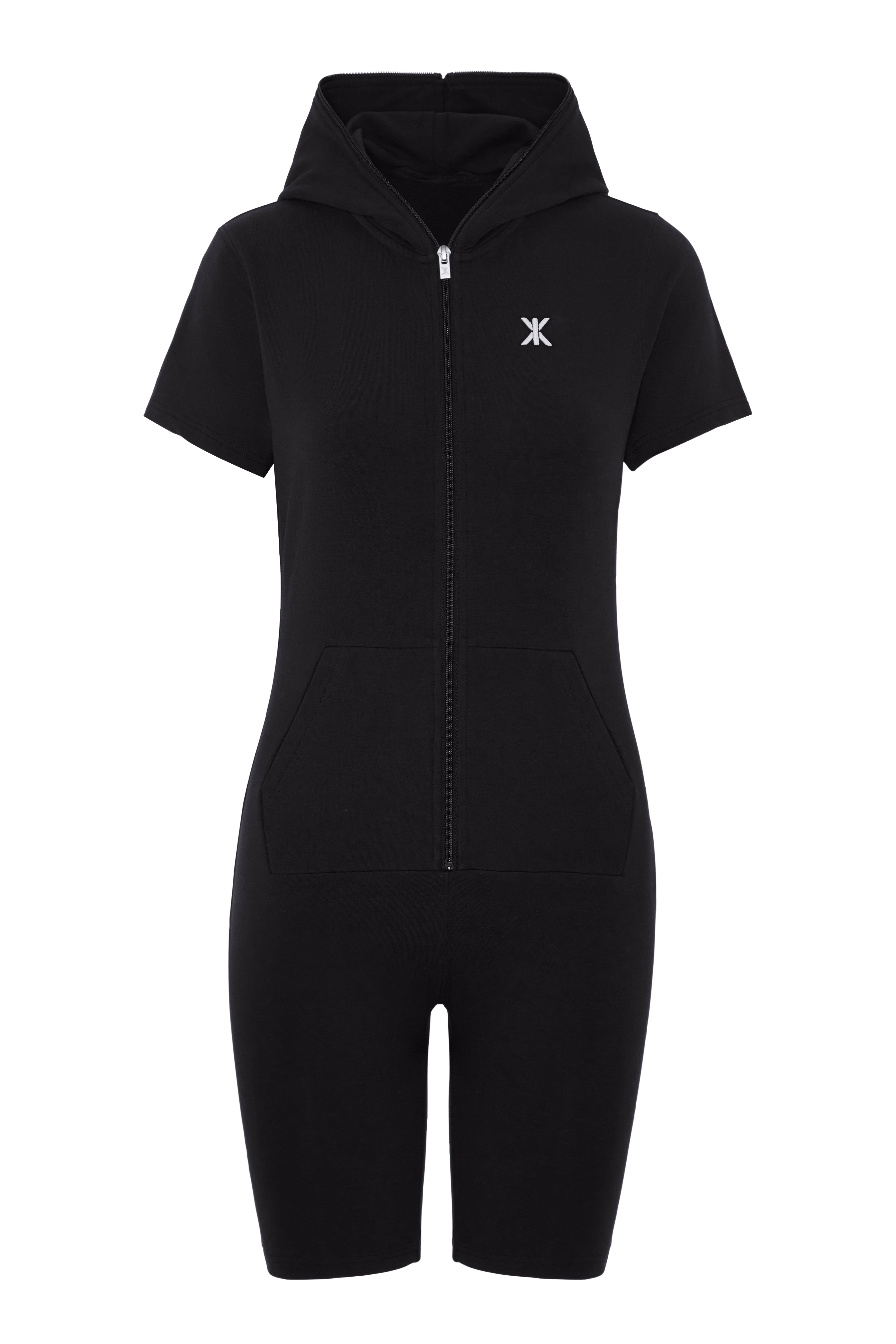 Original Fitted Short Jumpsuit Black
