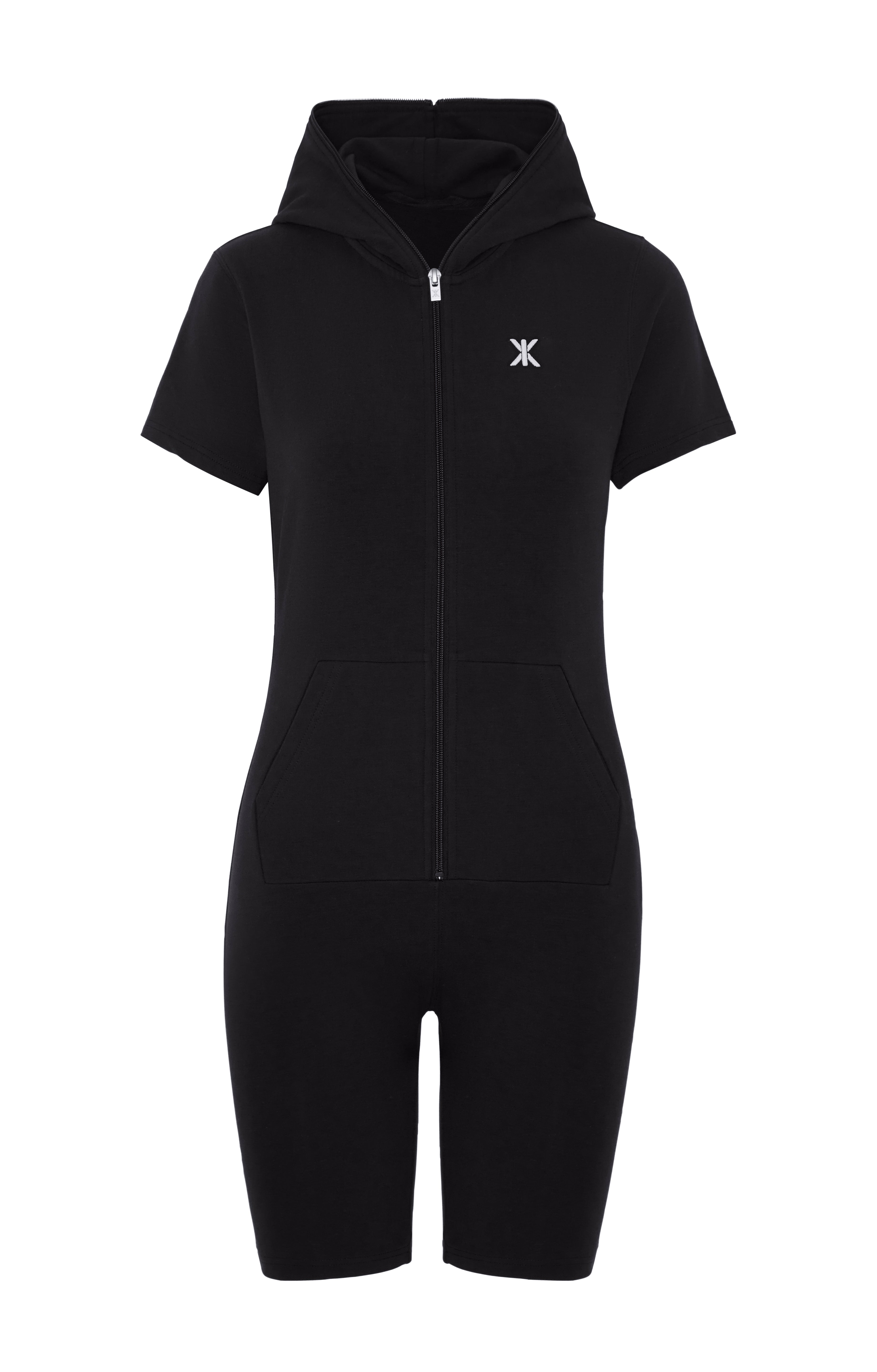 Original Fitted Short Jumpsuit Black