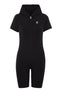 Original Fitted Short Jumpsuit Black