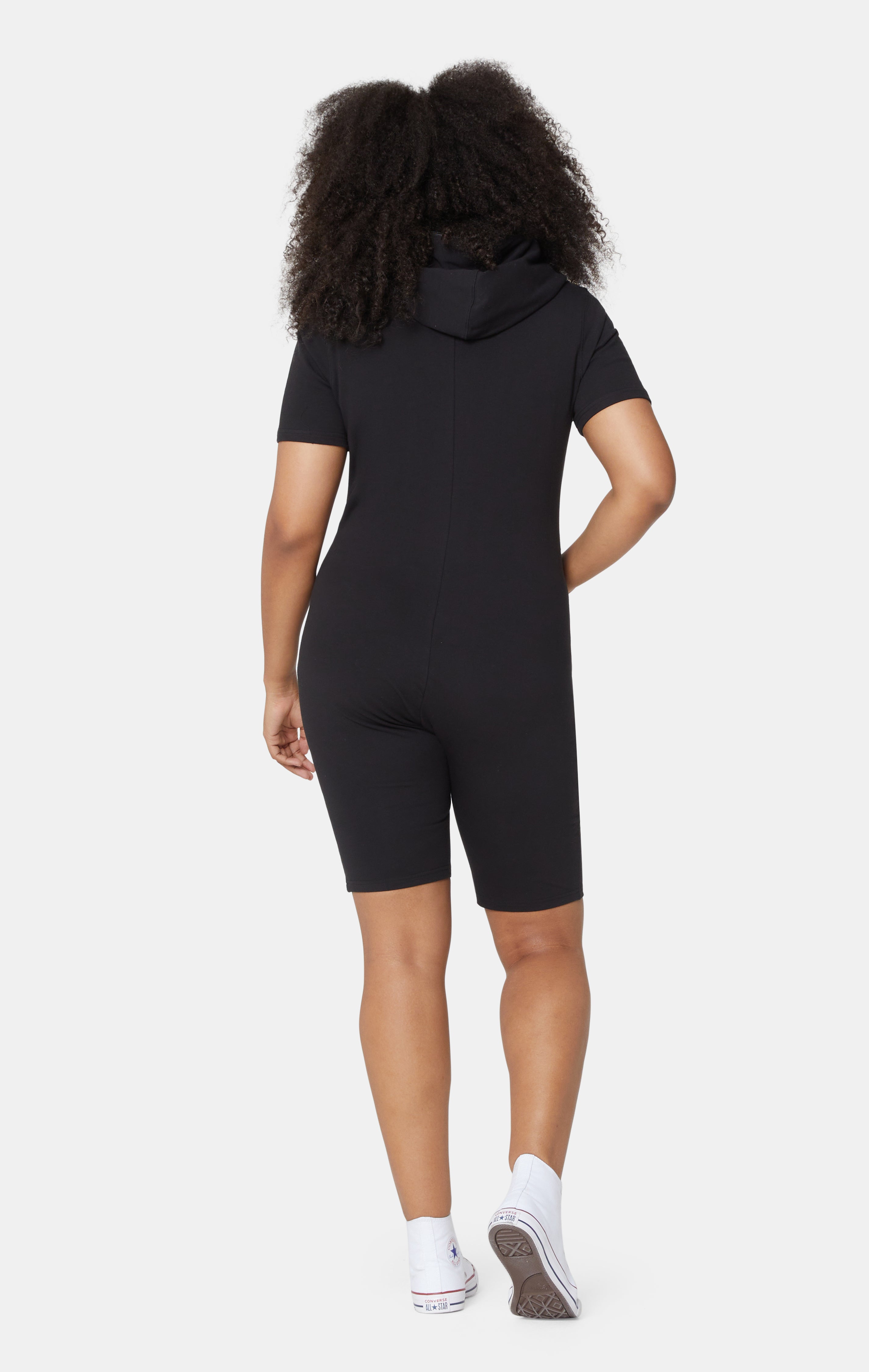 Original Fitted Short Jumpsuit Black