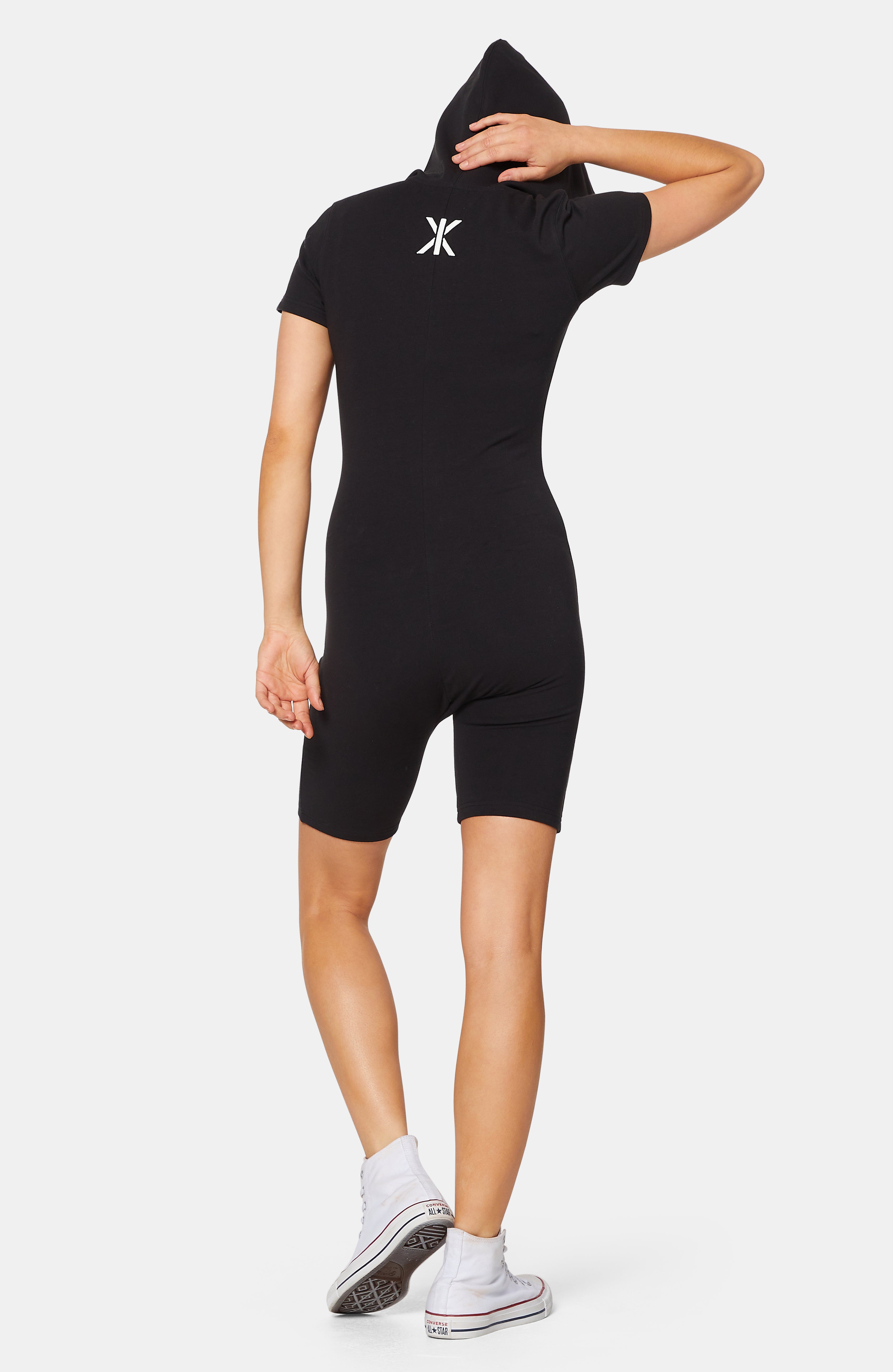 Original Fitted Short Jumpsuit Black