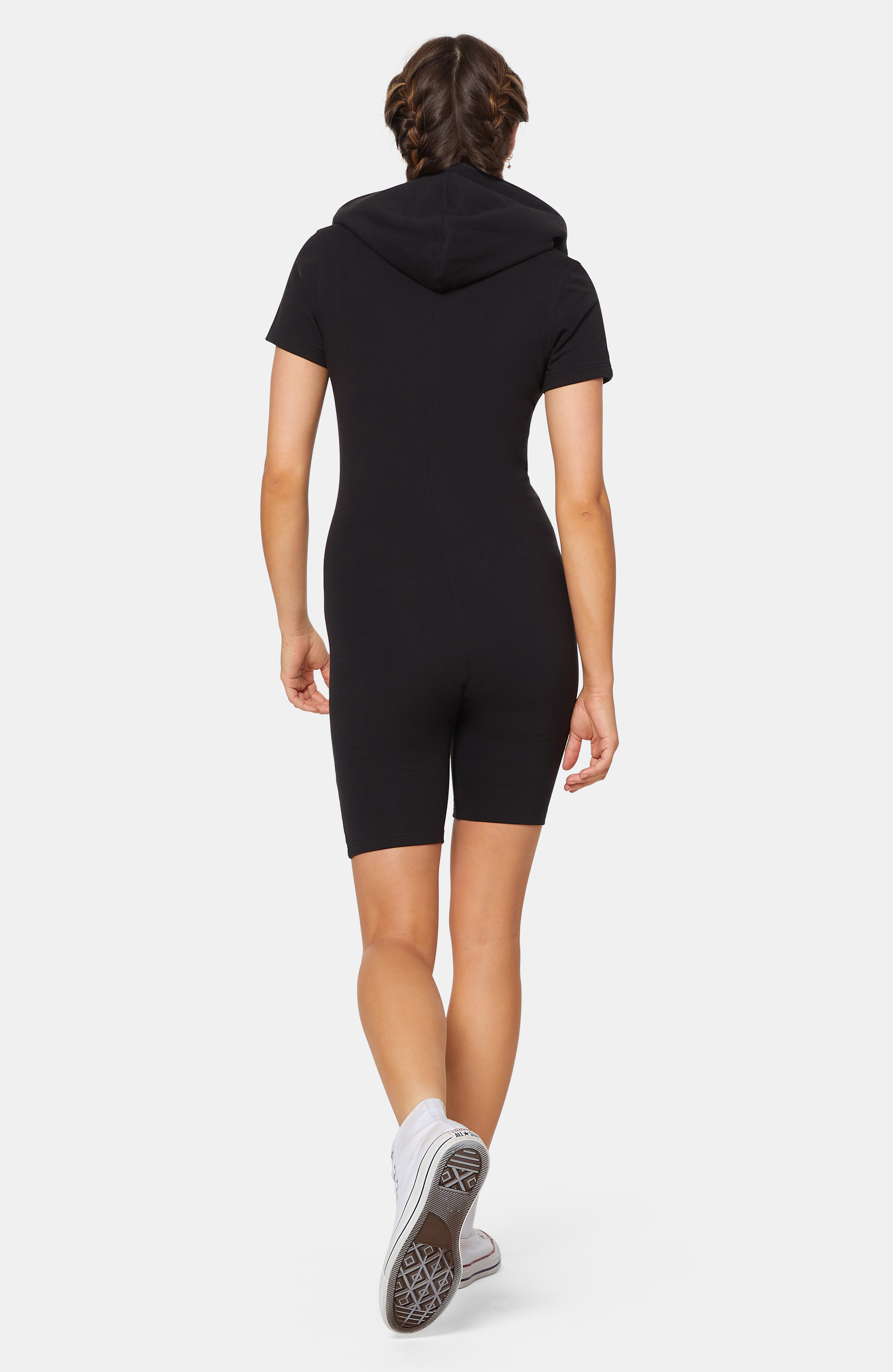 Original Fitted Short Jumpsuit Black