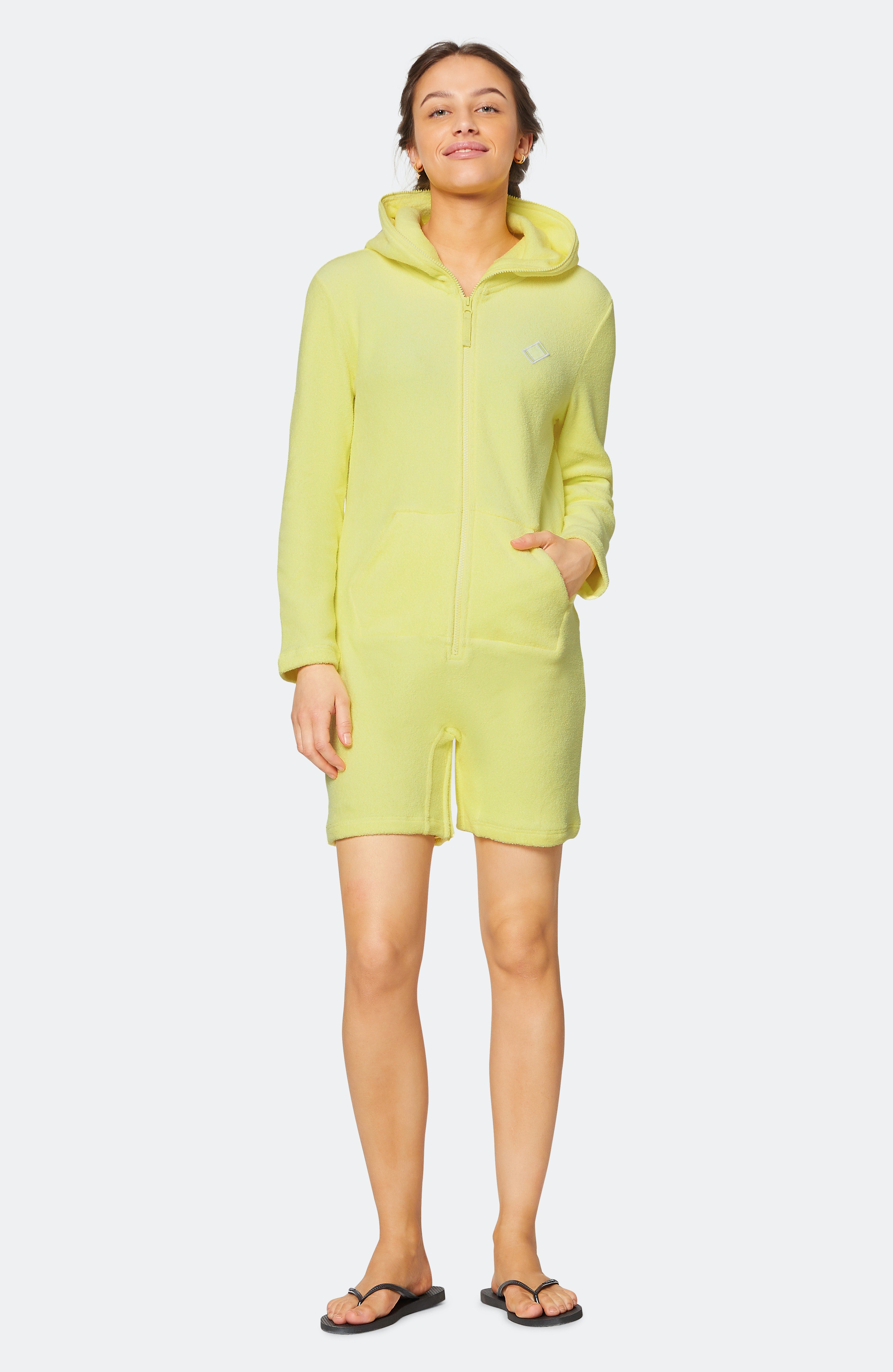 Towel Club X Onepiece Towel Jumpsuit Yellow