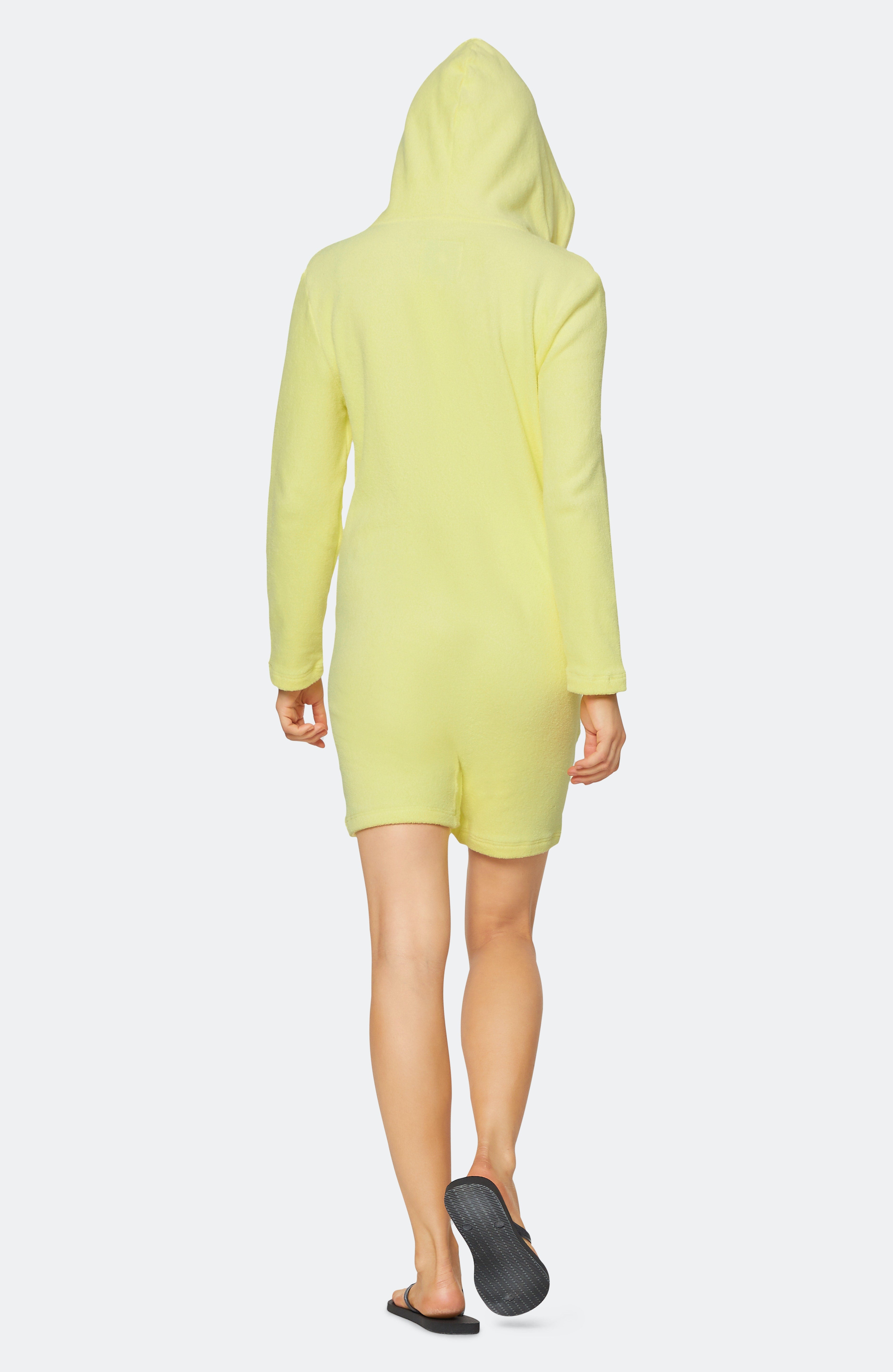Towel Club X Onepiece Towel Jumpsuit Yellow