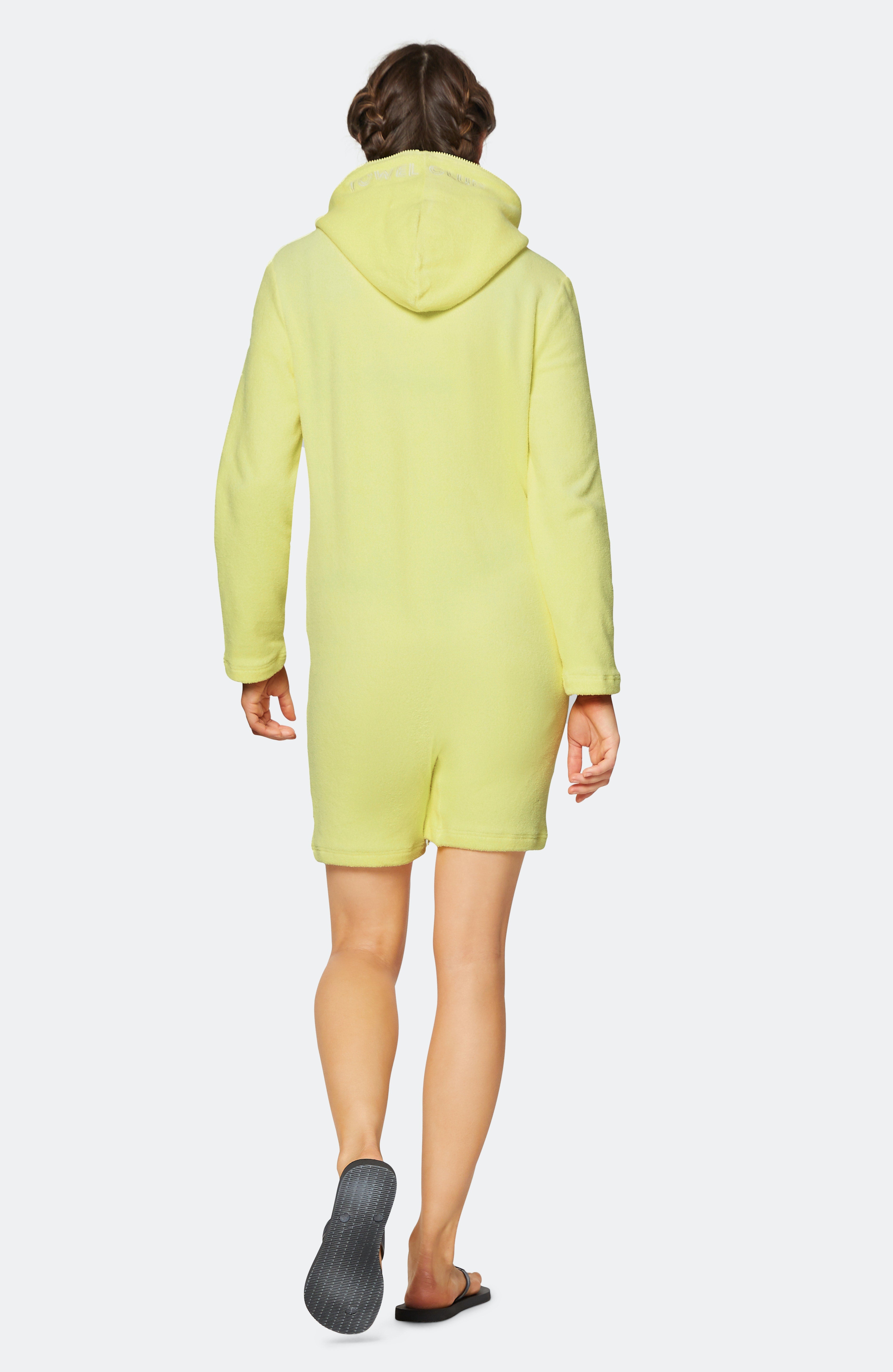 Towel Club X Onepiece Towel Jumpsuit Yellow