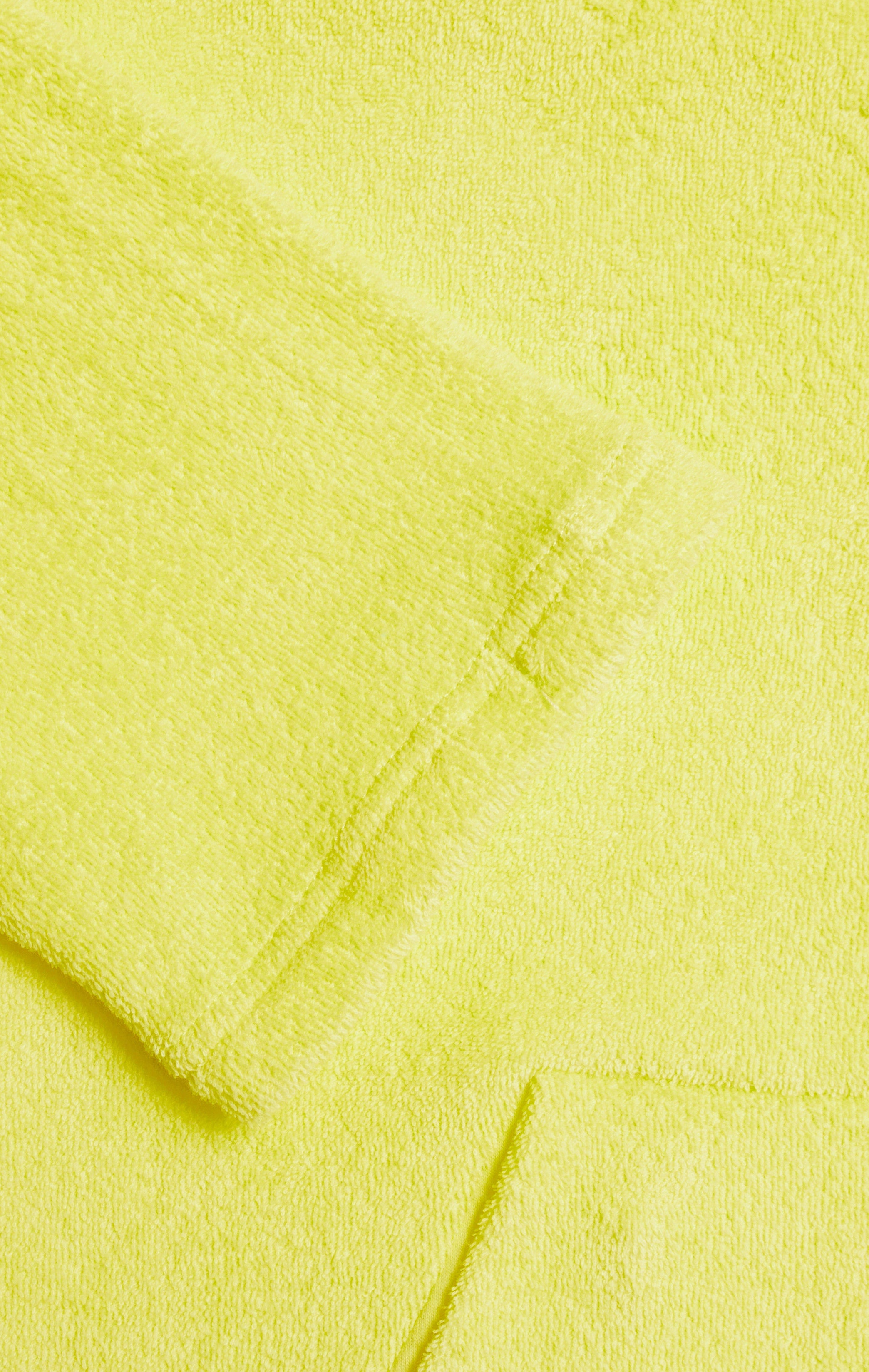 Towel Club X Onepiece Towel Jumpsuit Yellow
