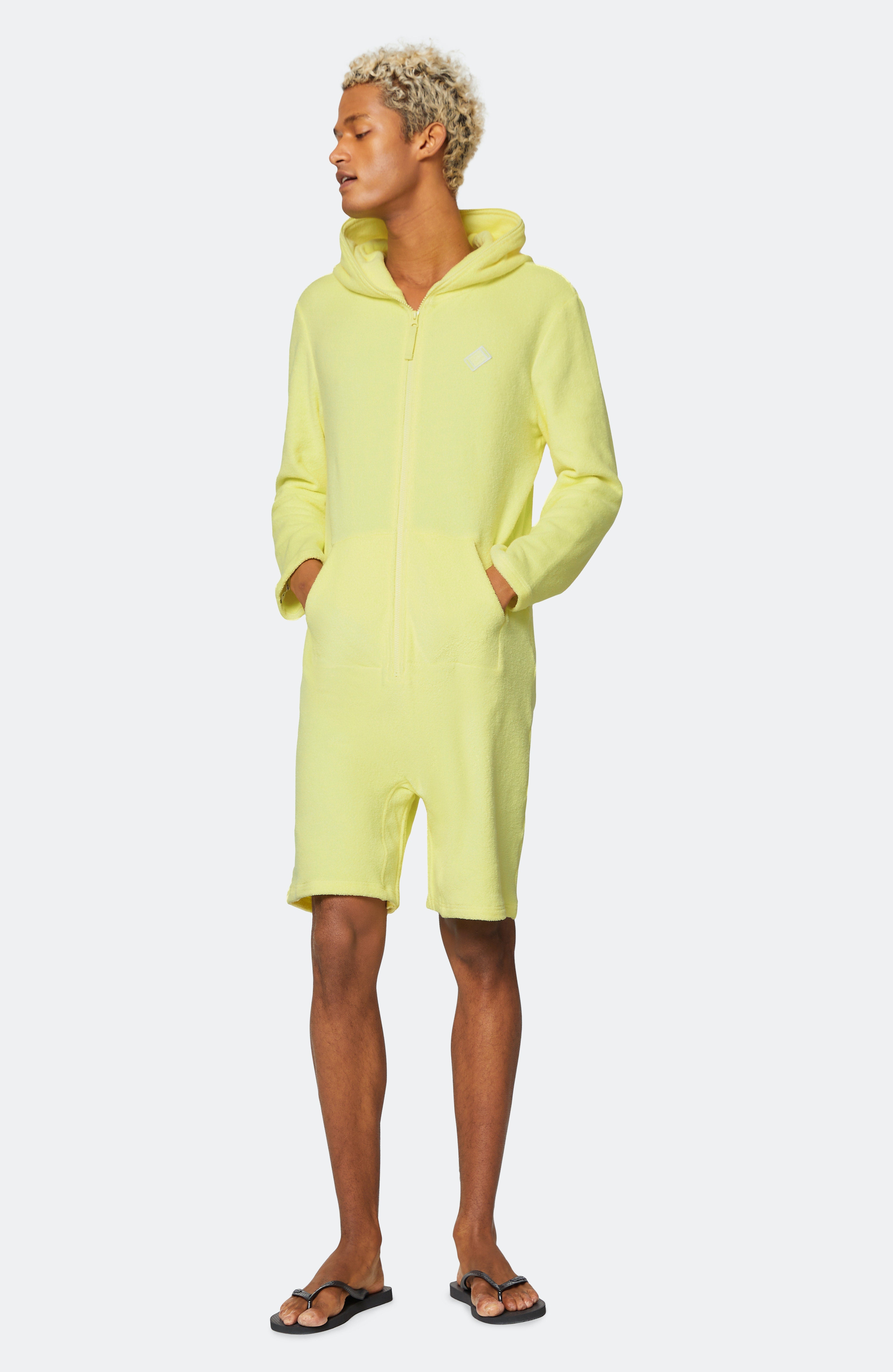 Towel Club X Onepiece Towel Jumpsuit Yellow