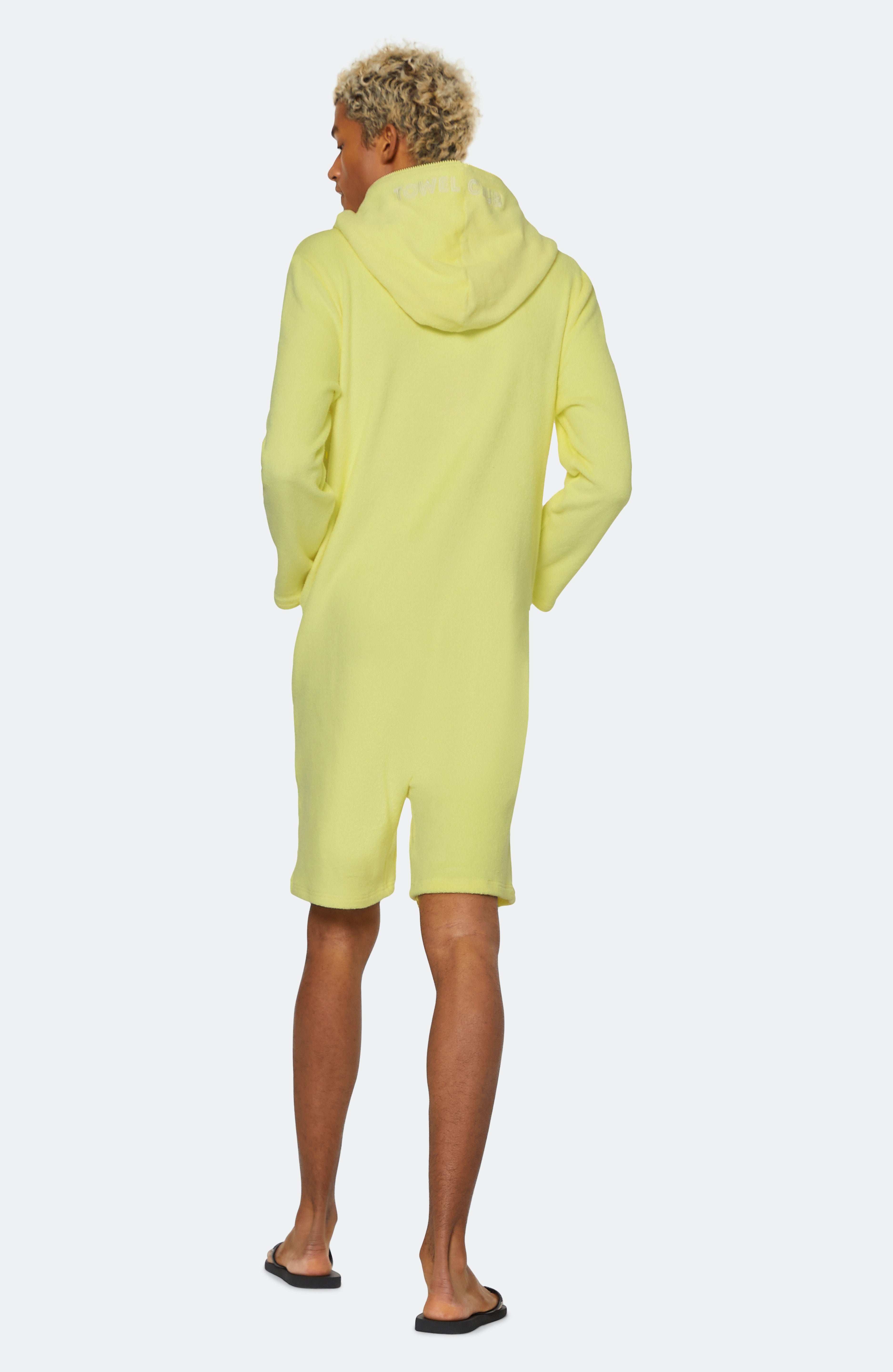 Towel Club X Onepiece Towel Jumpsuit Yellow