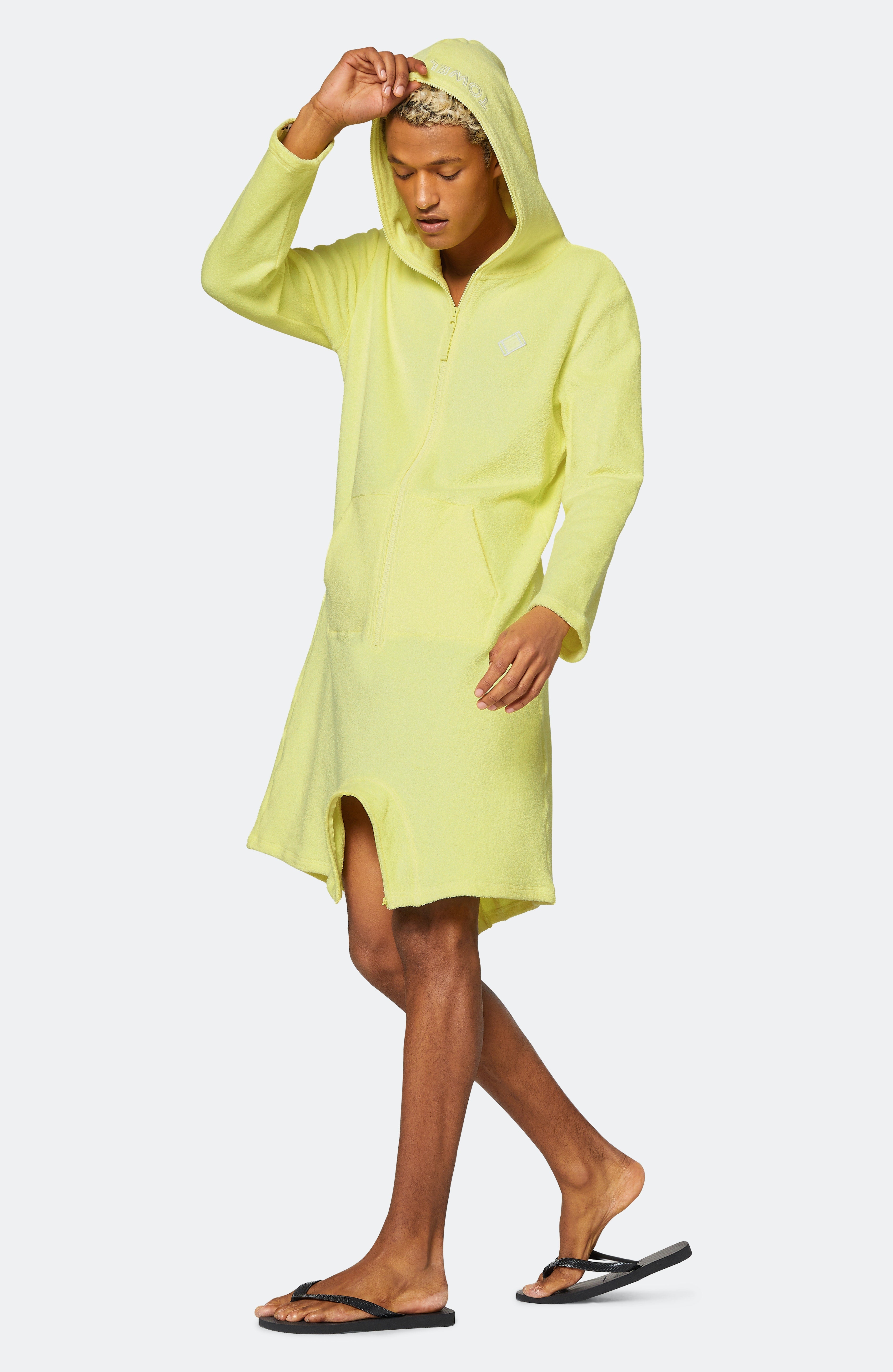 Towel Club X Onepiece Towel Jumpsuit Yellow