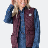 Champ Vest Burgundy