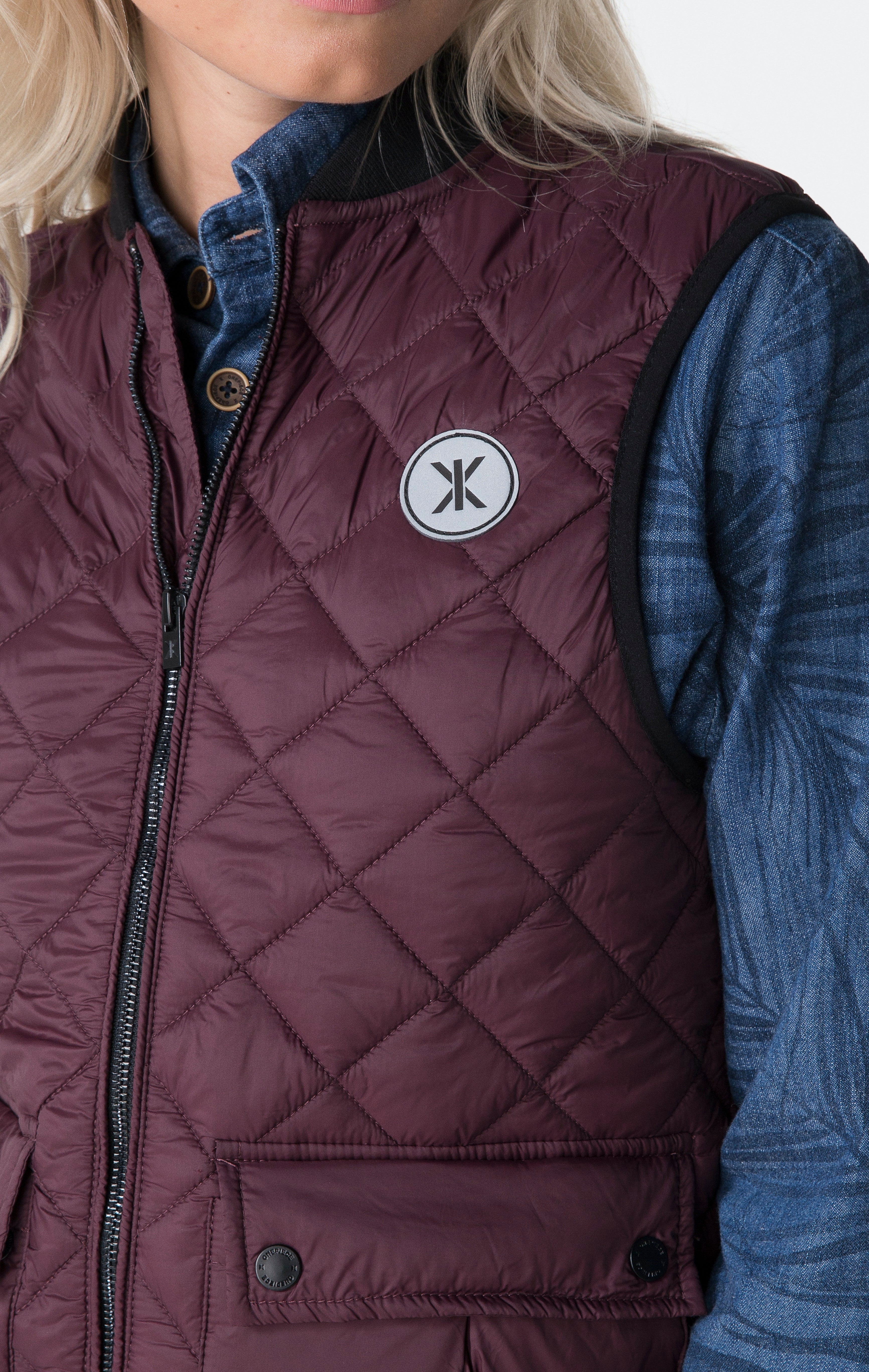 Champ Vest Burgundy