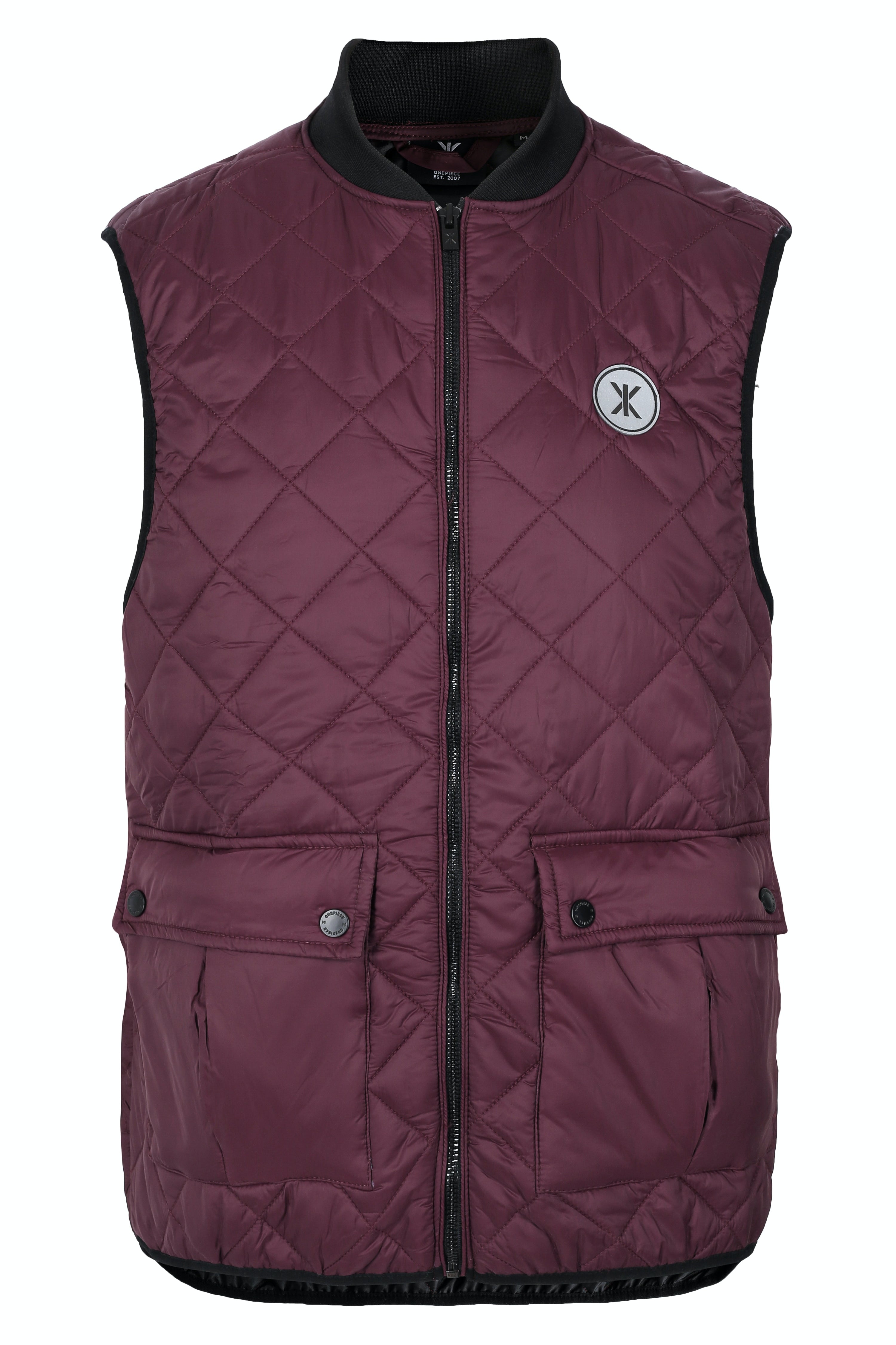 Champ Vest Burgundy
