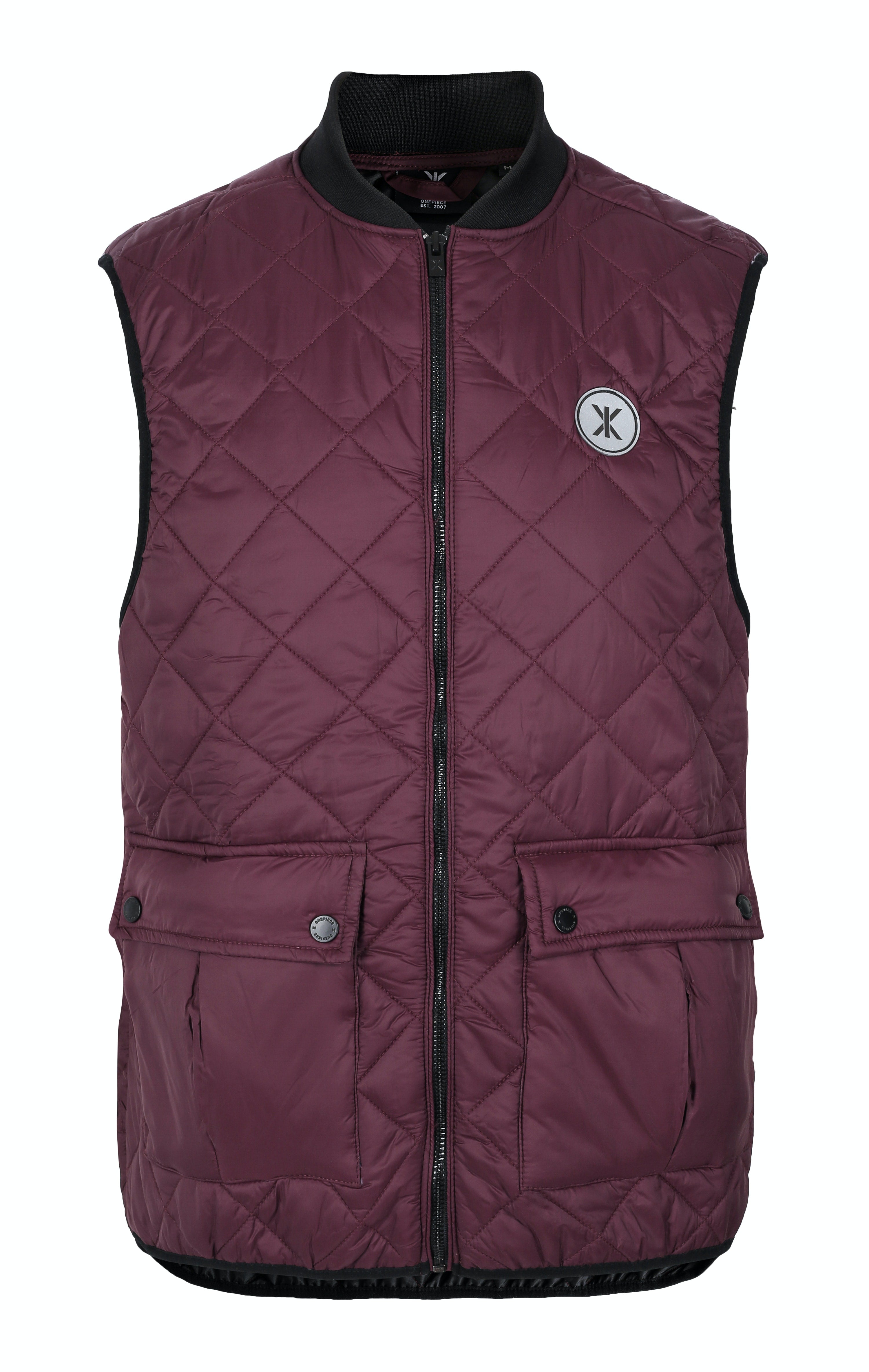 Champ Vest Burgundy