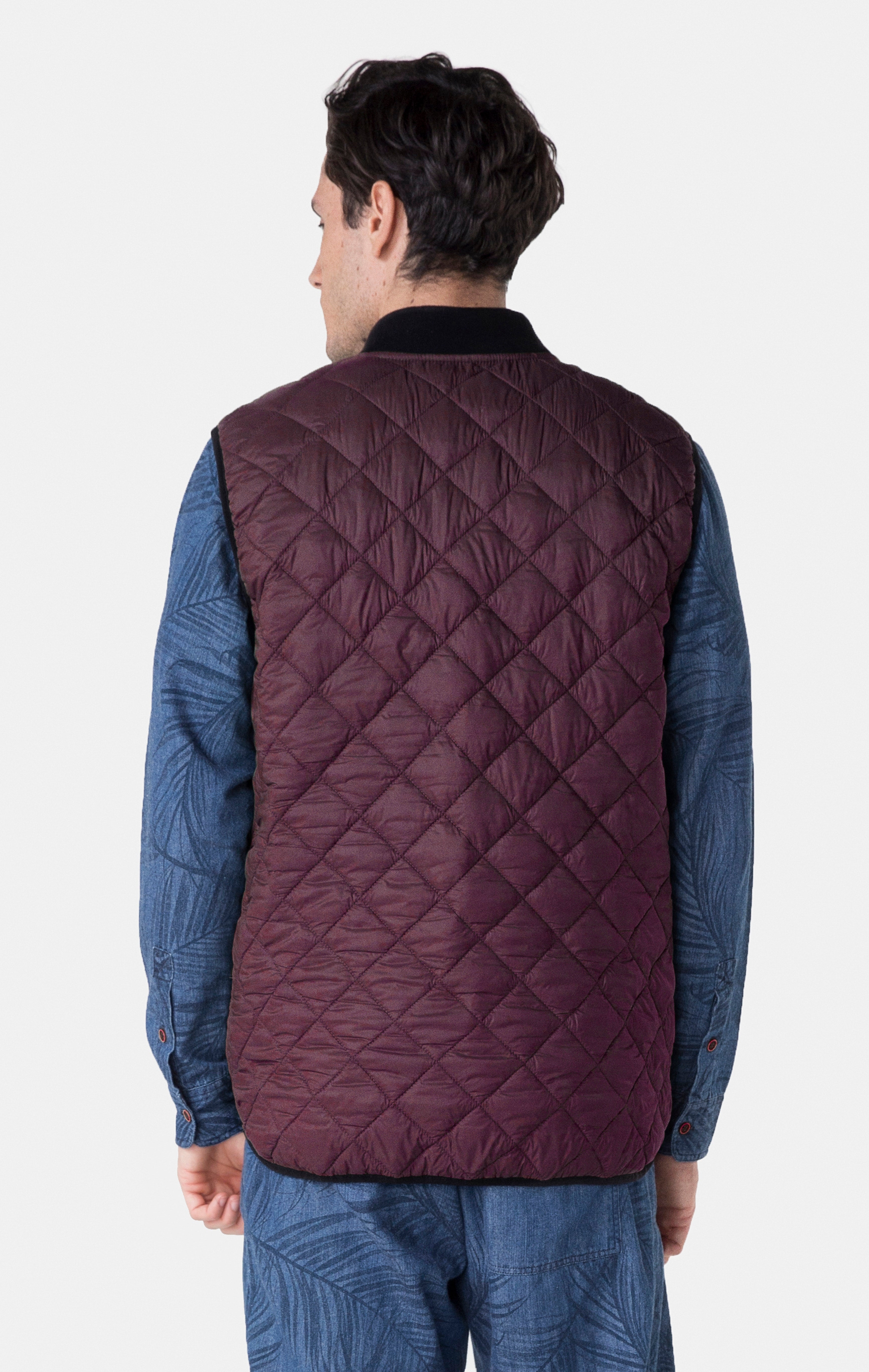 Champ Vest Burgundy