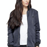 Ripple Bomber Jacket Dark Grey
