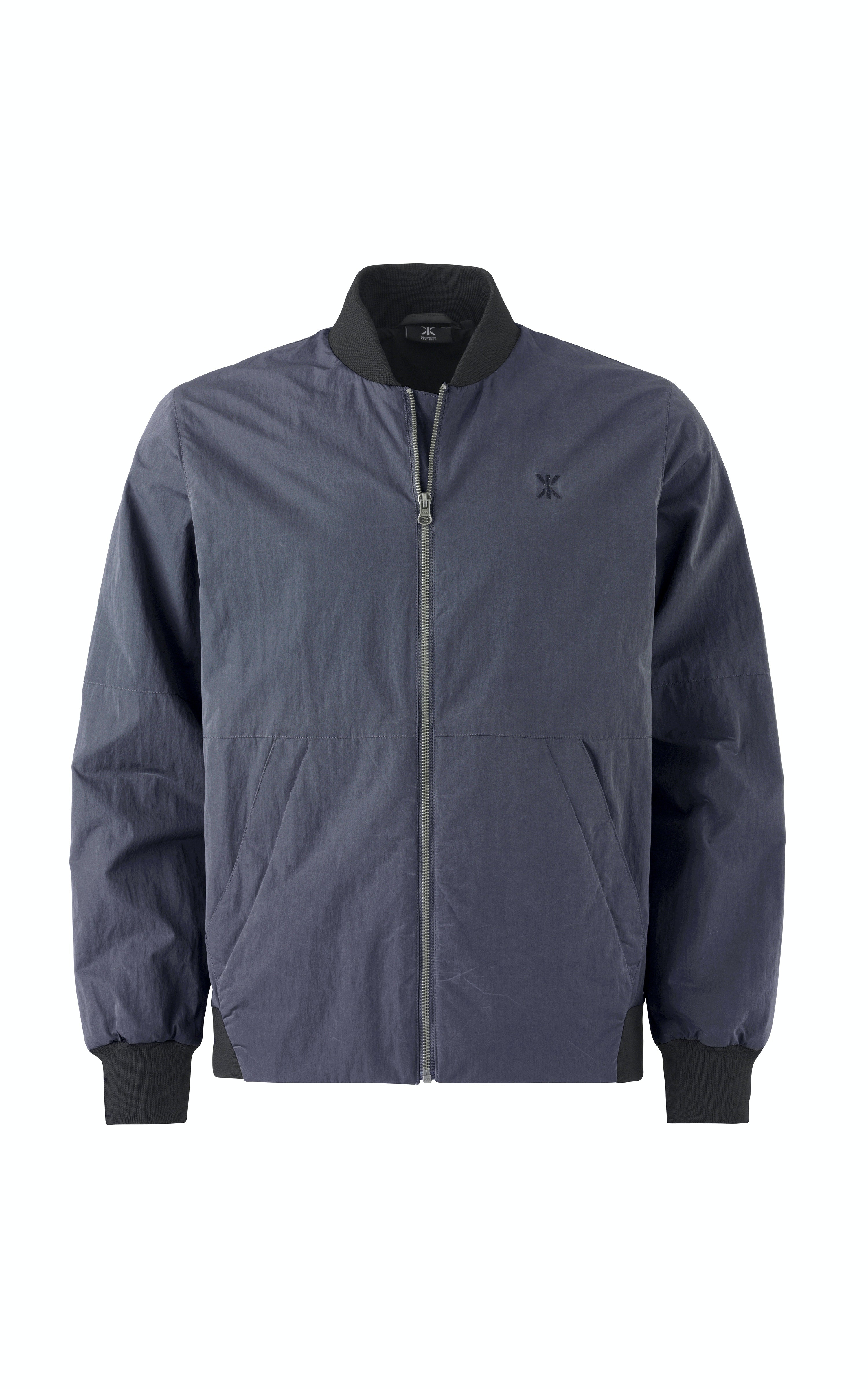 Ripple Bomber Jacket Dark Grey