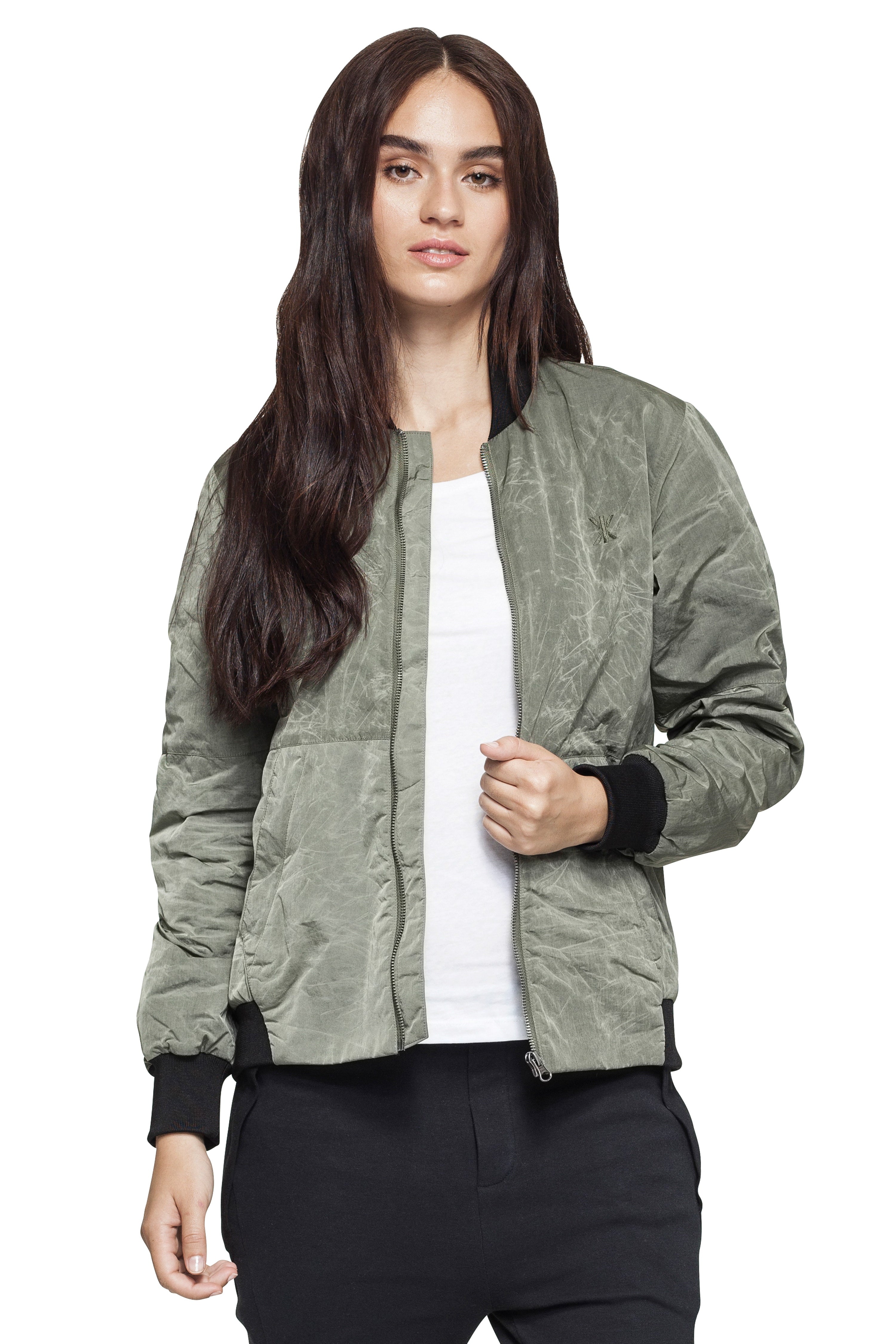 Ripple Bomber Jacket Mermaid